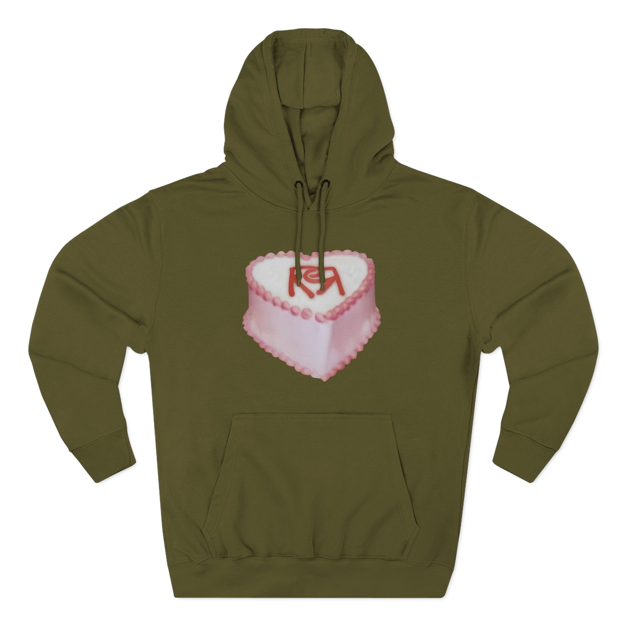 Rosalia Rr Cake Three-Panel Fleece Hoodie
