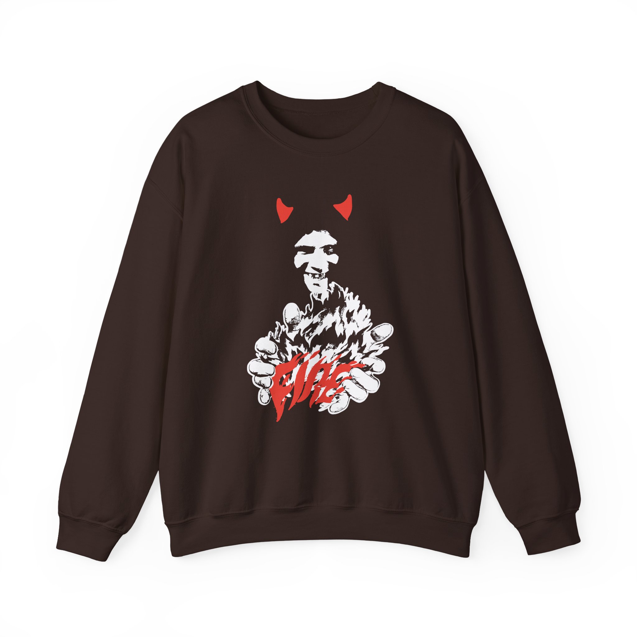 Slowthai Fire Unisex Heavy Blendâ„¢ Crewneck Sweatshirt