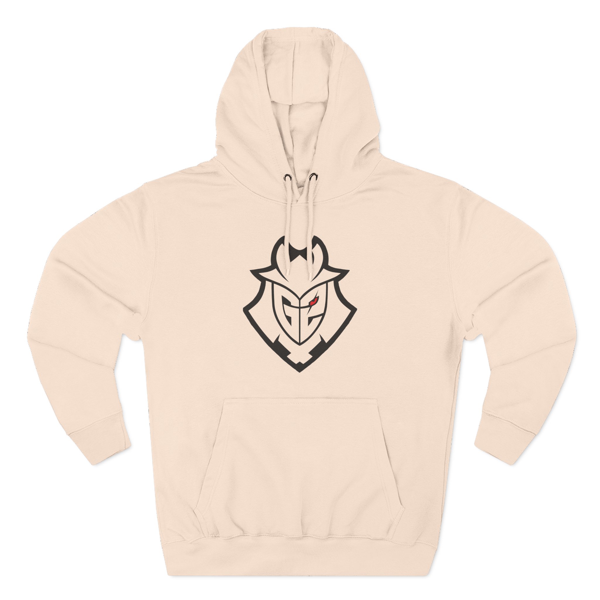Heelmike Three-Panel Fleece Hoodie
