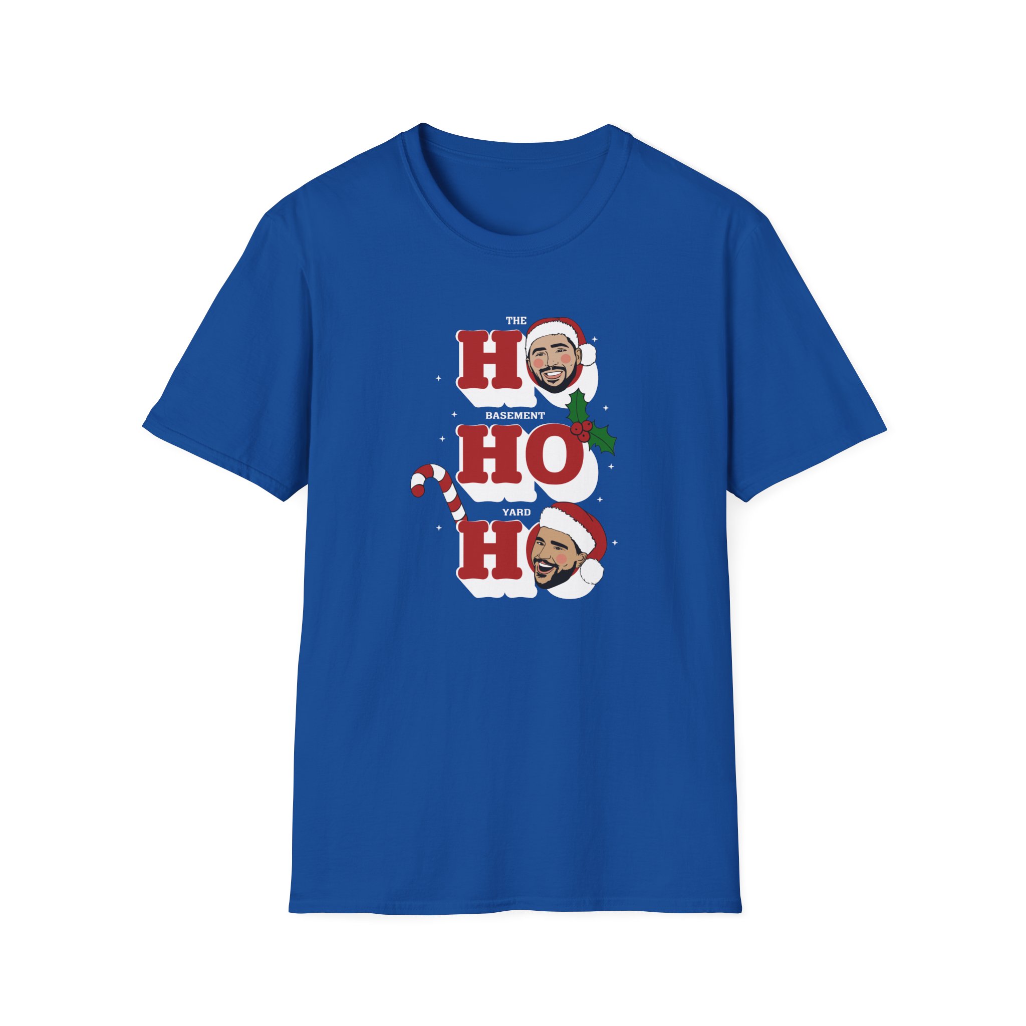 Ho Ho Ho Basement Yard Unisex Softstyle T-Shirt