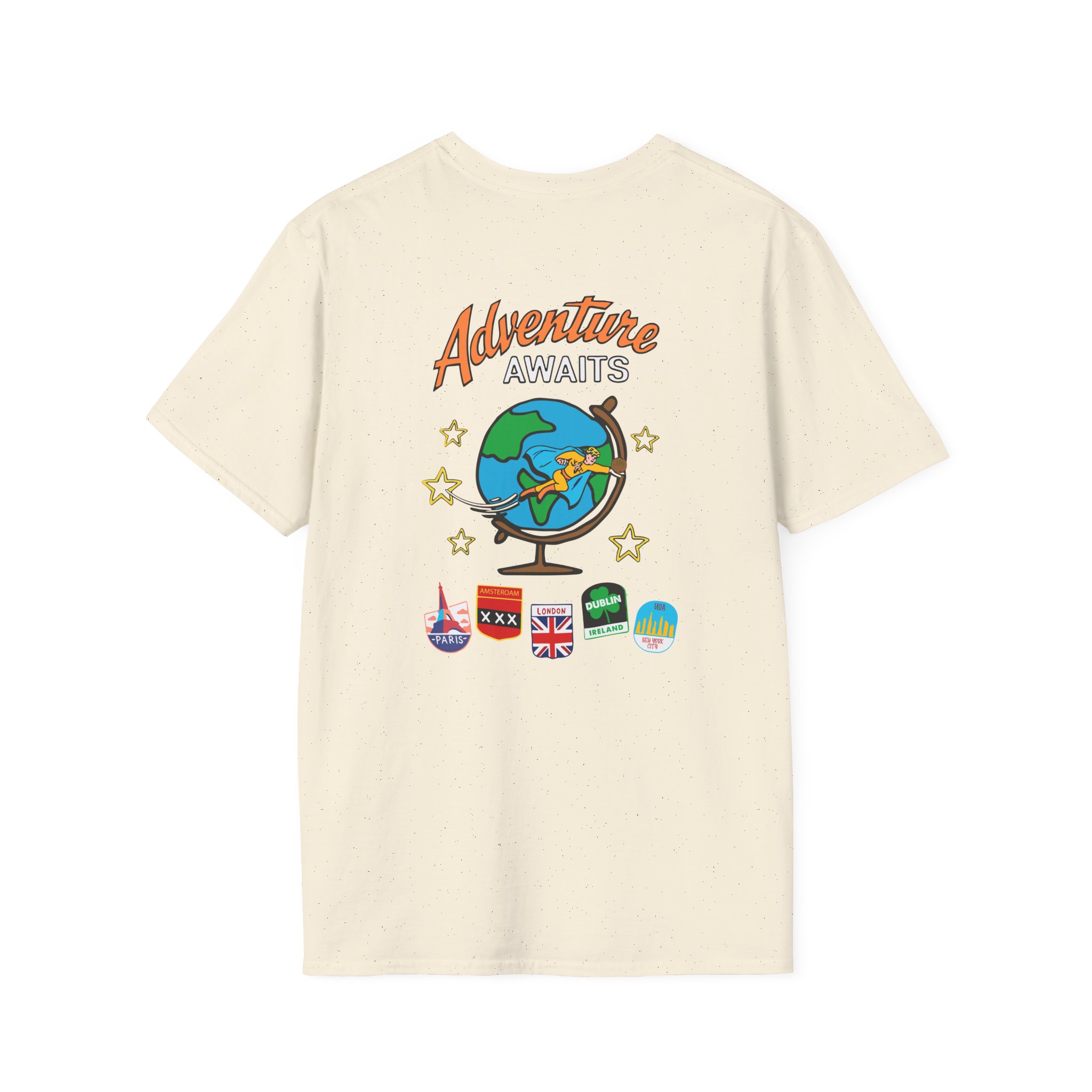 Ryan Trahan One Cent Adventure Awaits Travel Club Unisex Softstyle T-Shirt