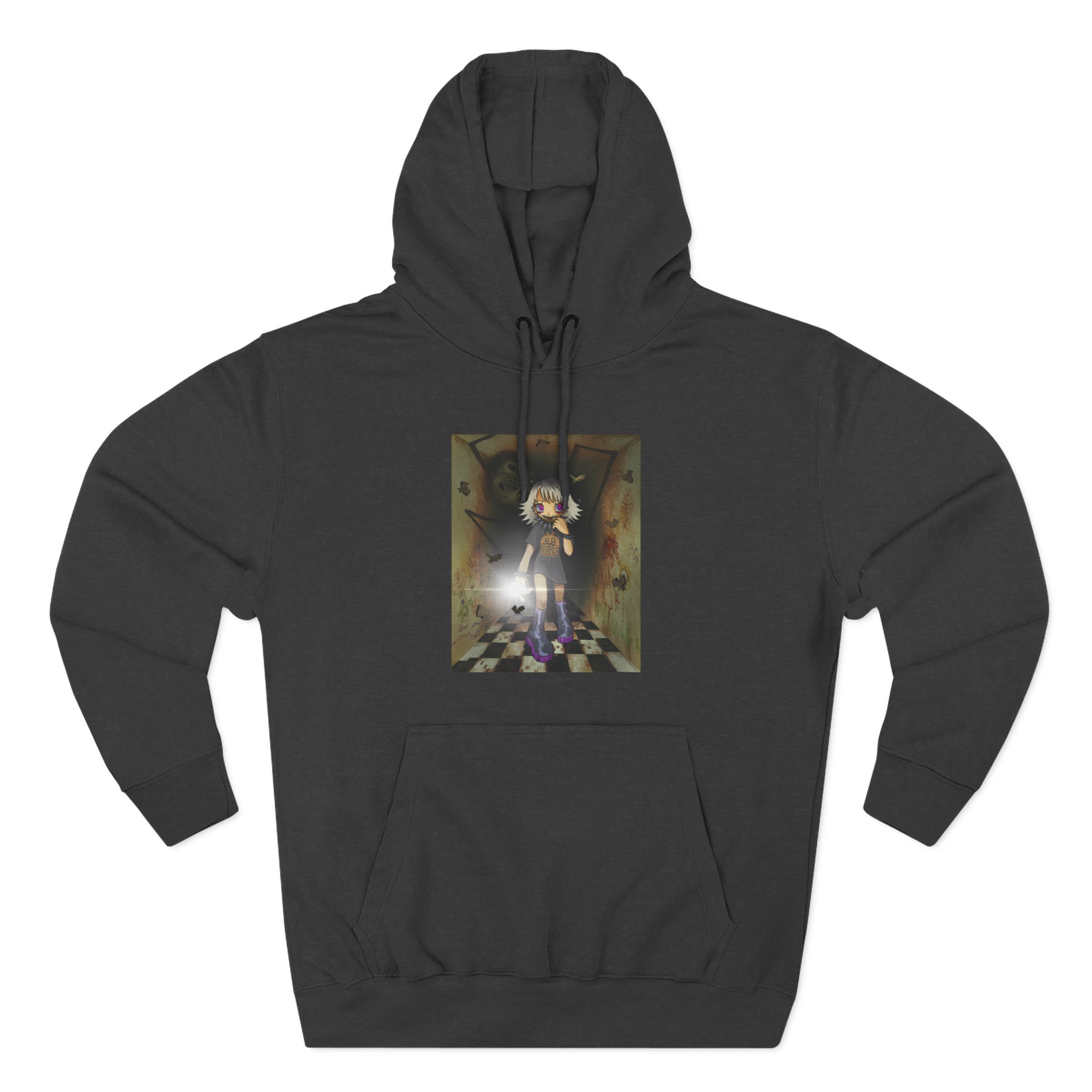 Izzzyzzz Three-Panel Fleece Hoodie