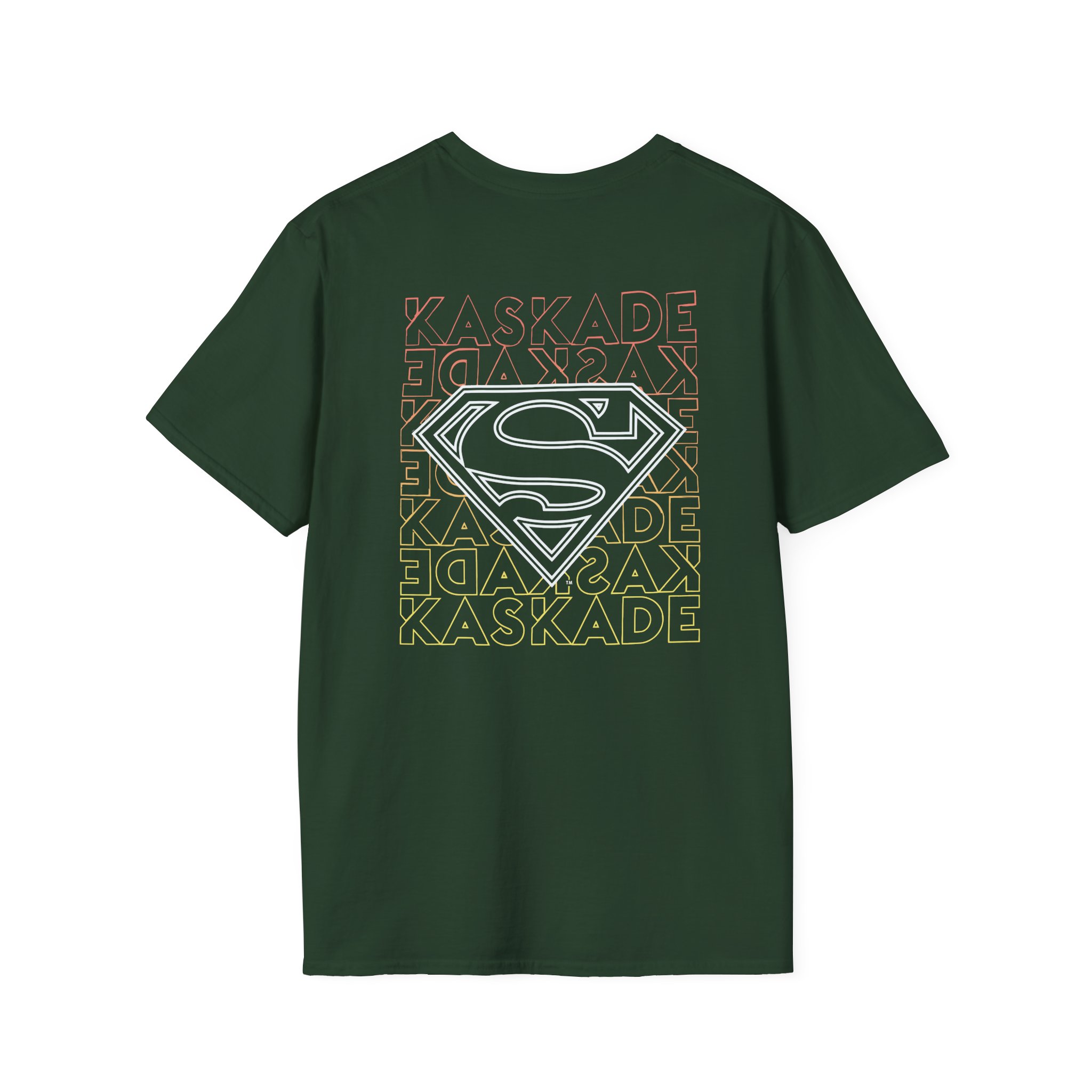 Kaskade X Superman Stacked Unisex Softstyle T-Shirt