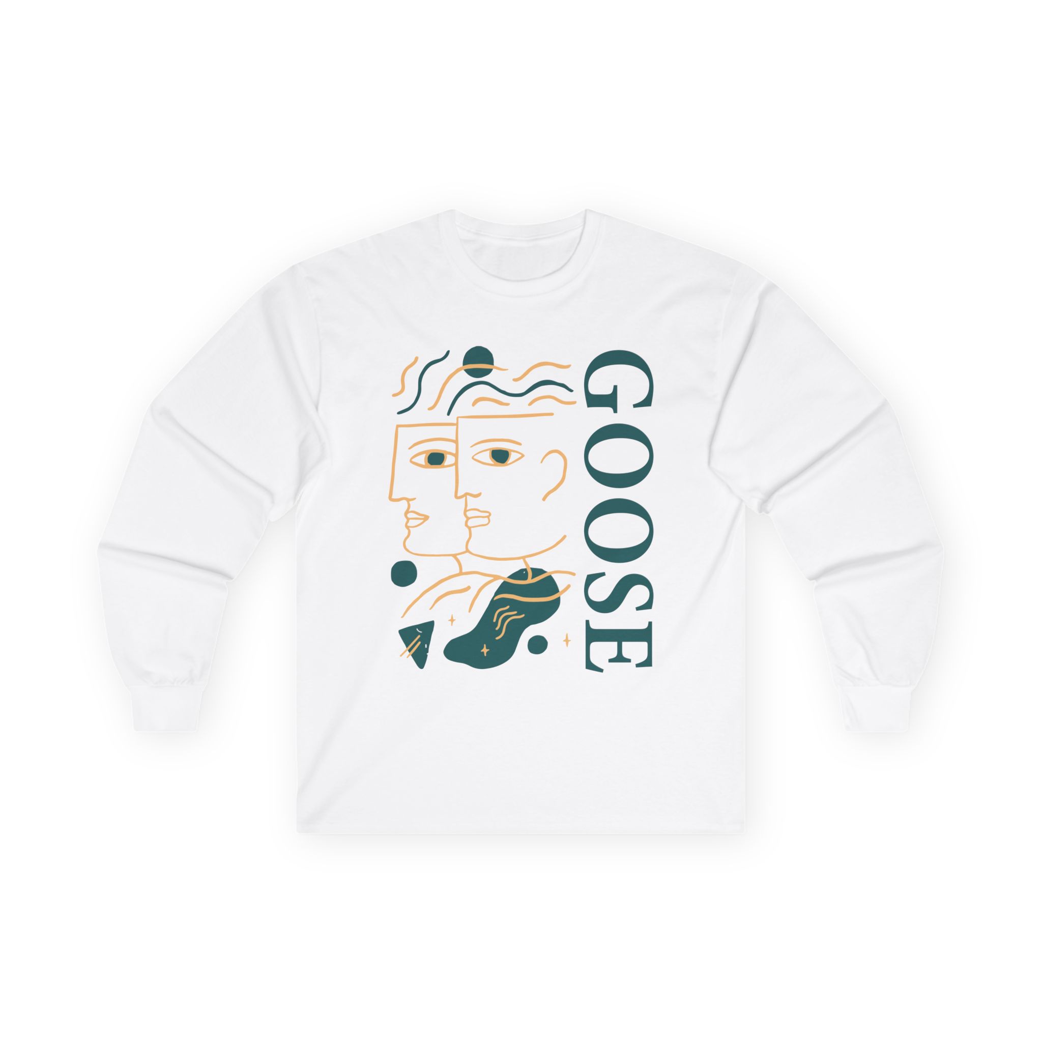Goose Unisex Ultra Cotton Long Sleeve Tee