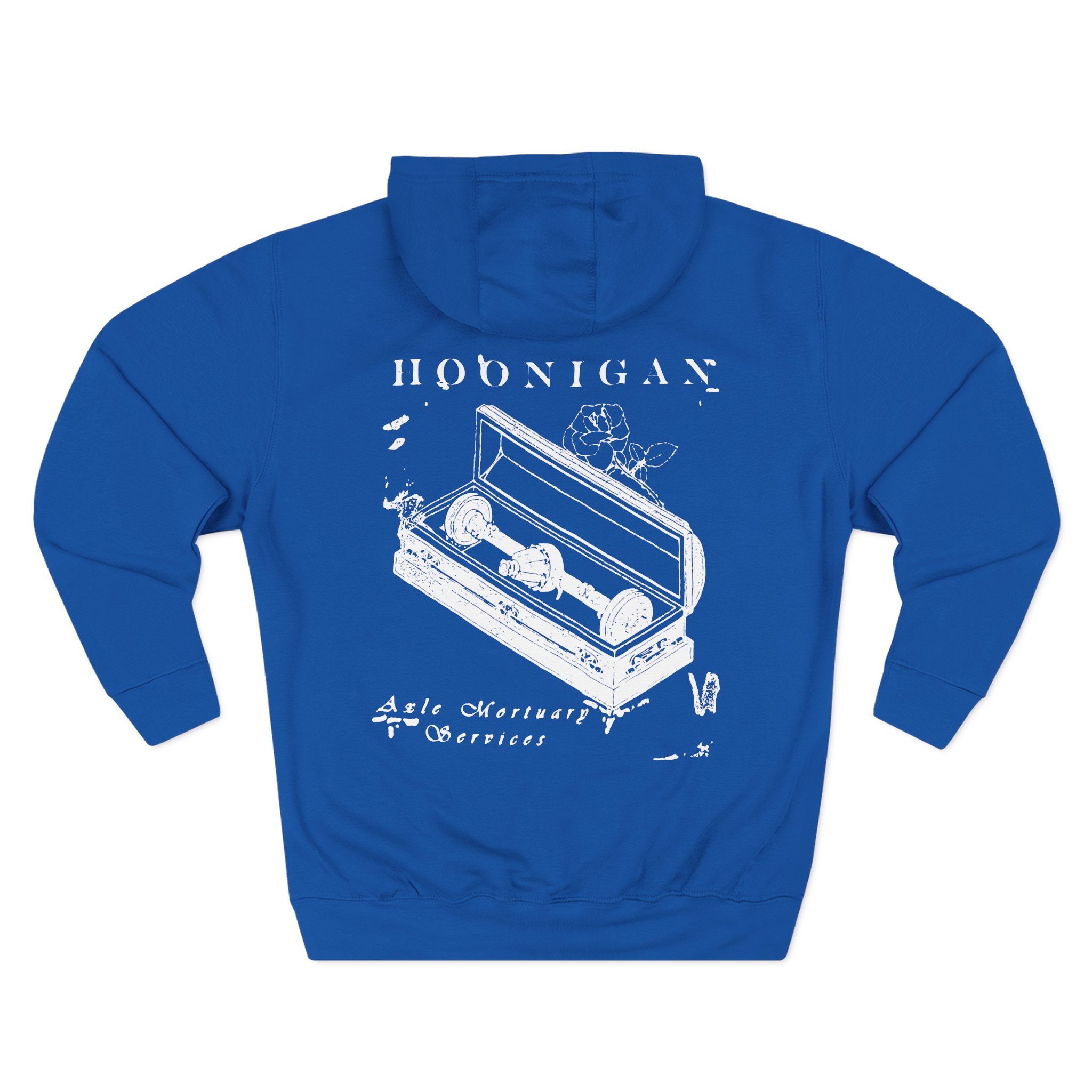 Ken Block Hoonigan Mortuary Three-Panel Fleece Hoodie
