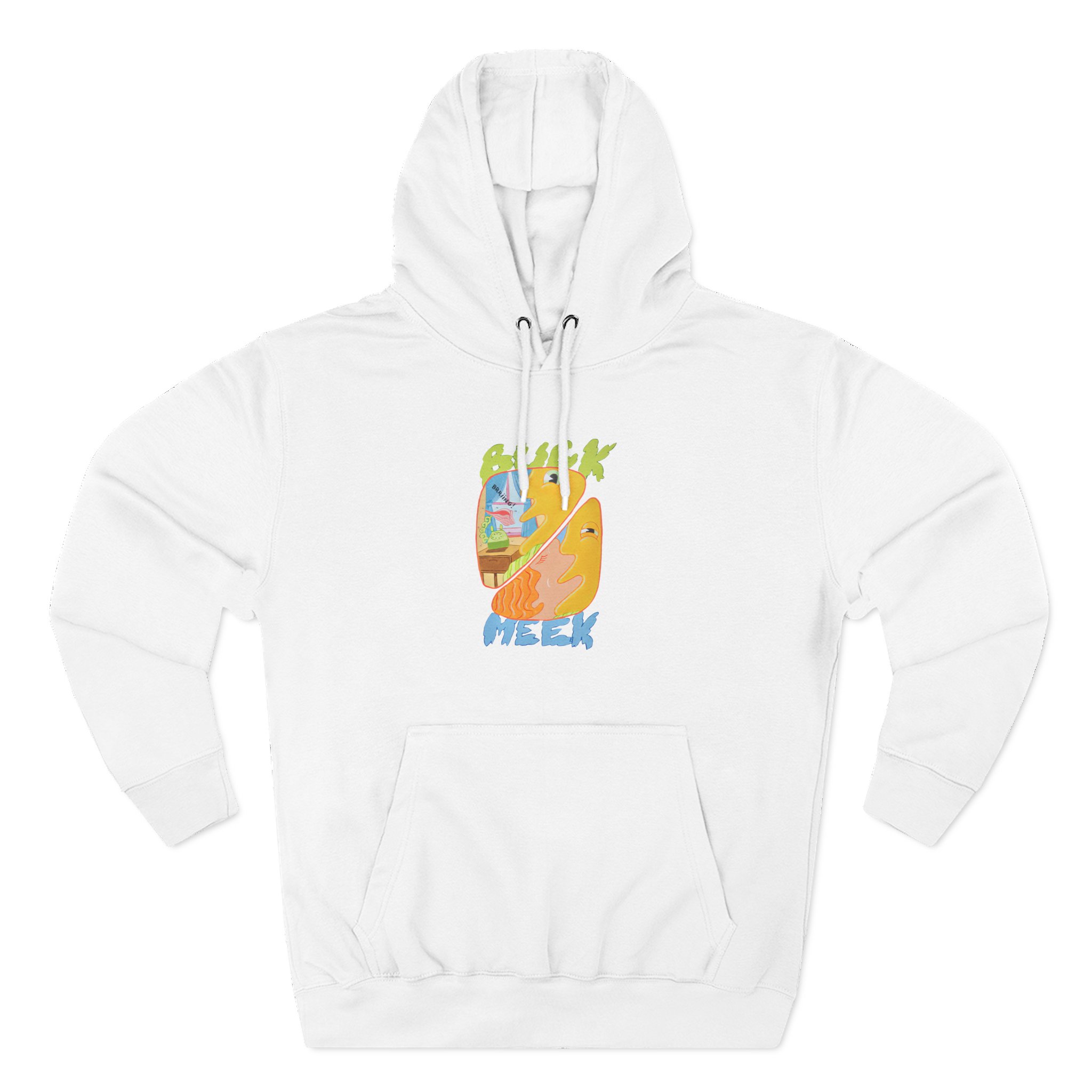 Adrianne Lenker Buck Meek Ringing Shell Three-panel Fleece Hoodie