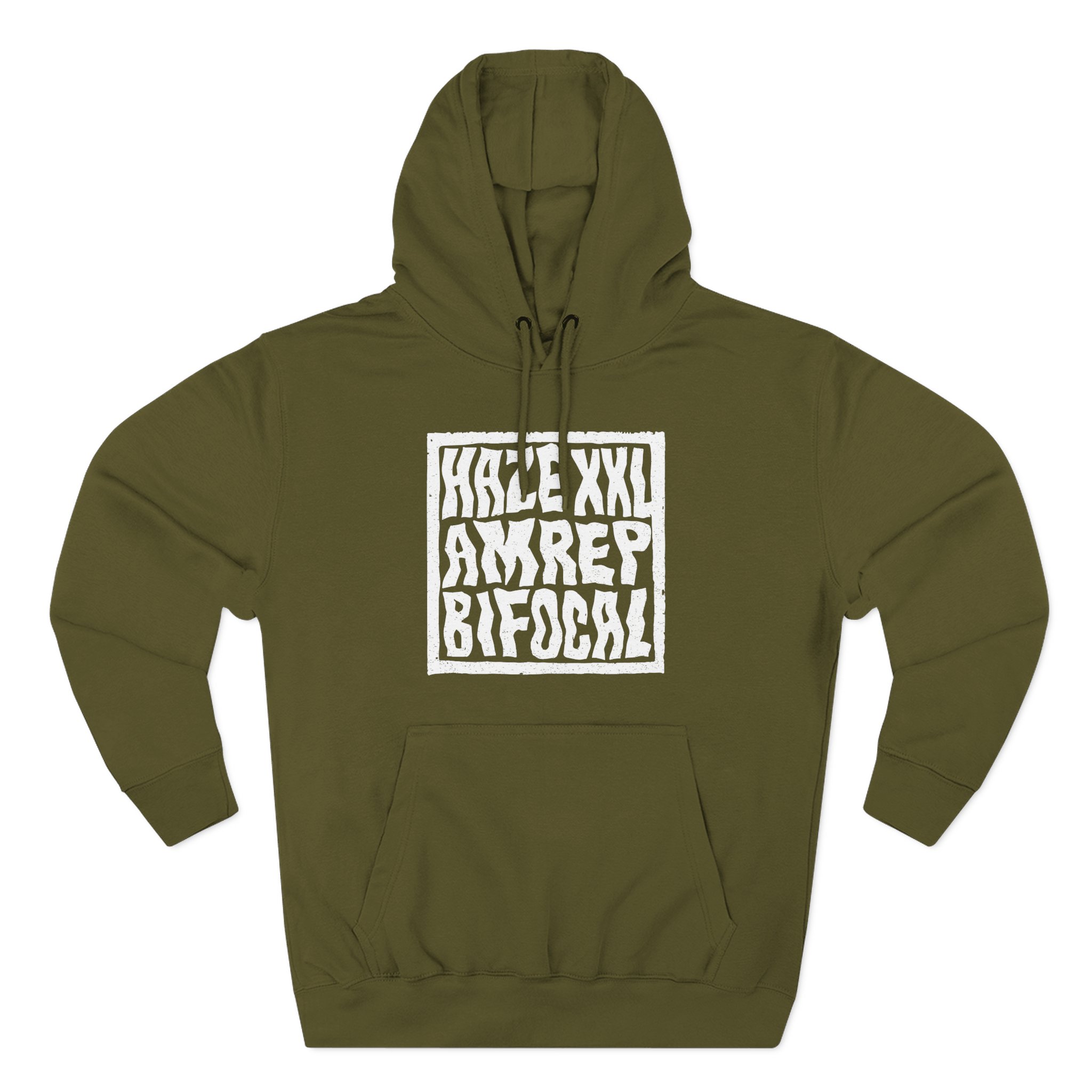 Melvins Kaze Xxl Amrep Bifocal Three-Panel Fleece Hoodie