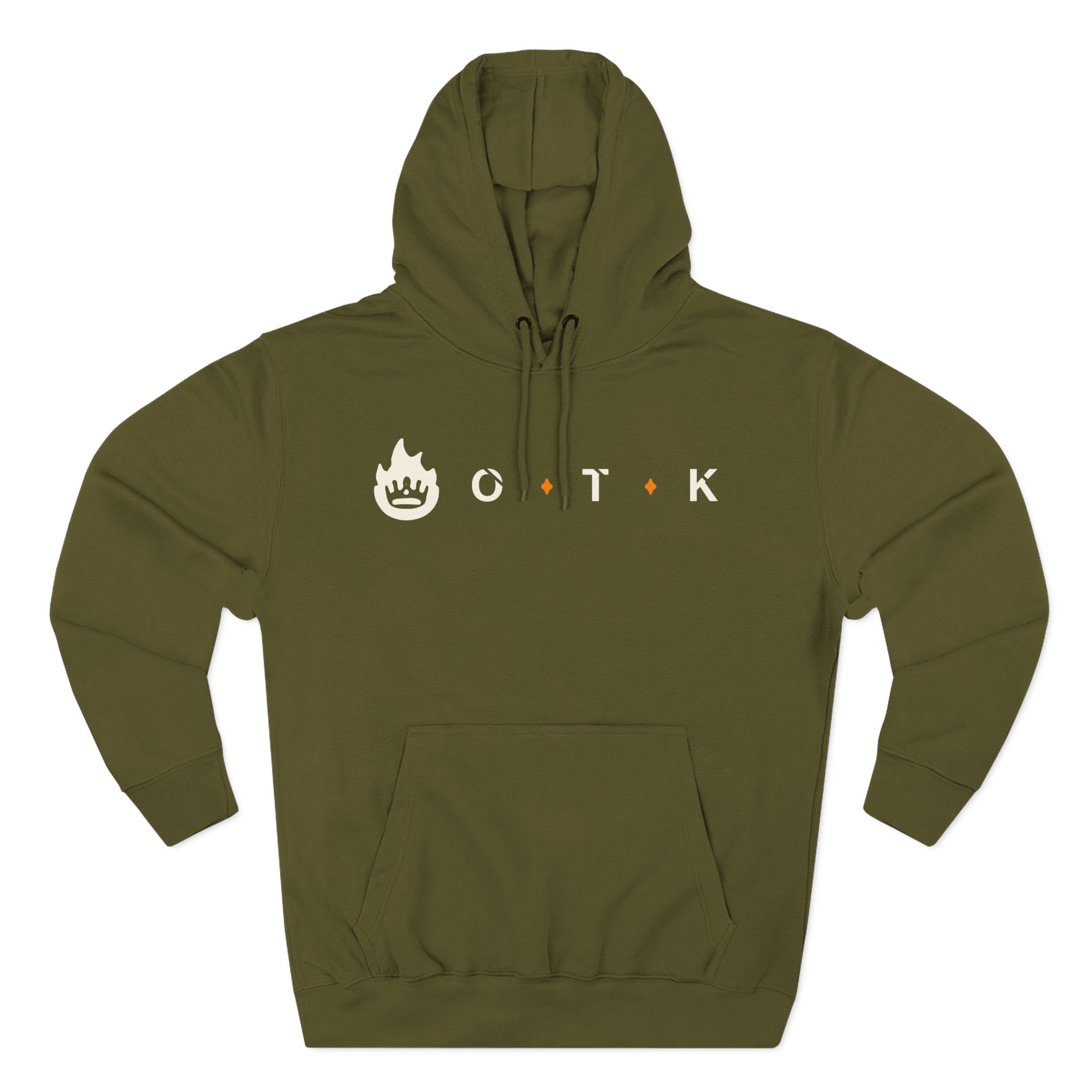 OTK Three-Panel Fleece Hoodie