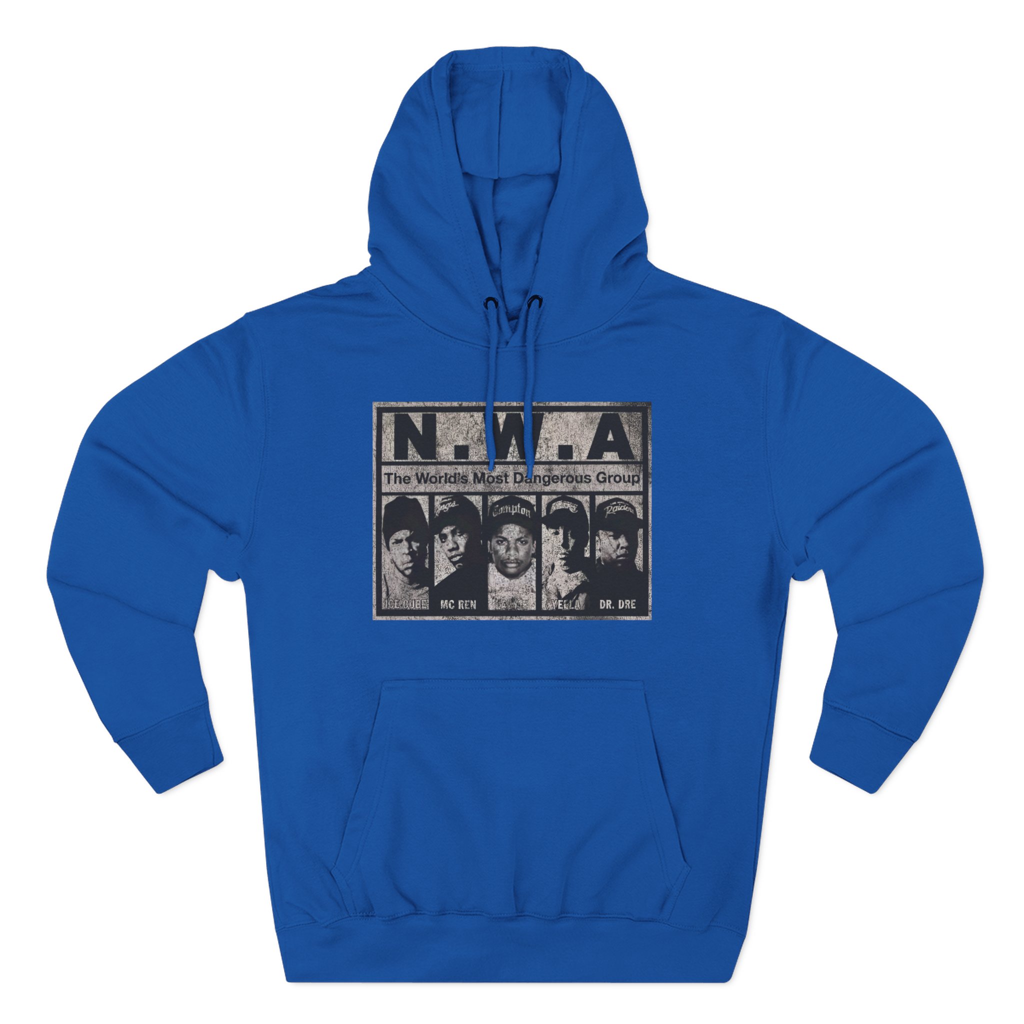NWA The World's Most Dangerous Group Three-Panel Fleece Hoodie