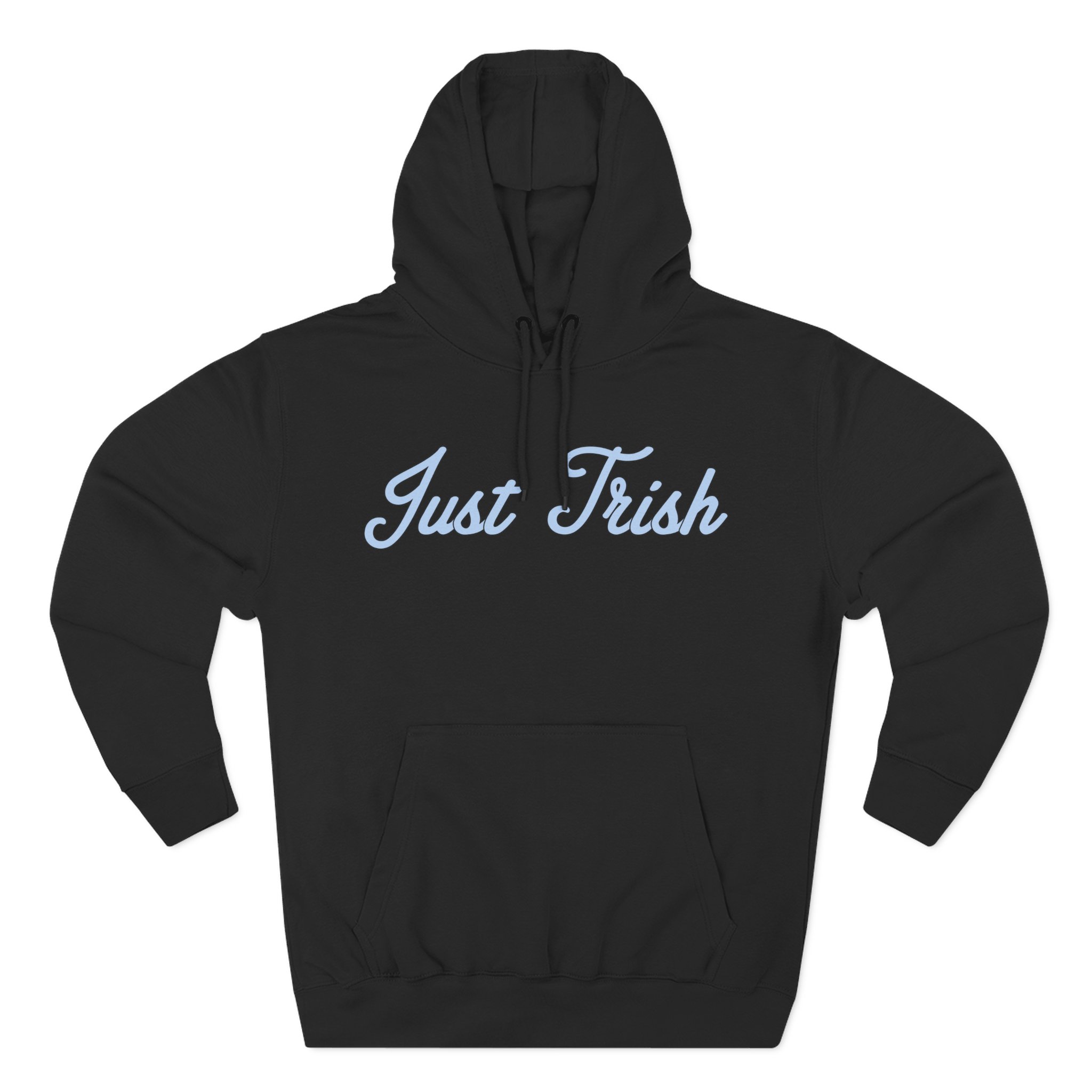 Just Trish Three-Panel Fleece Hoodie