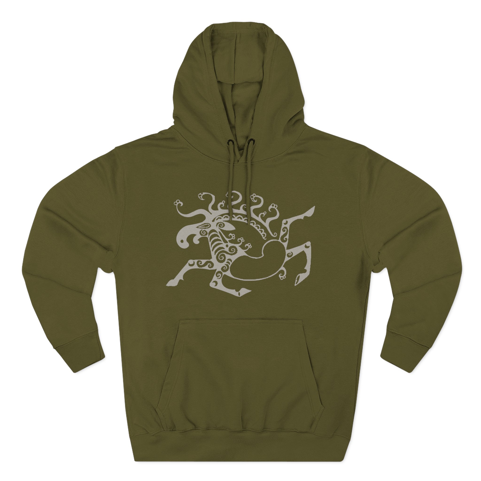 Heilung Scythian Three-Panel Fleece Hoodie