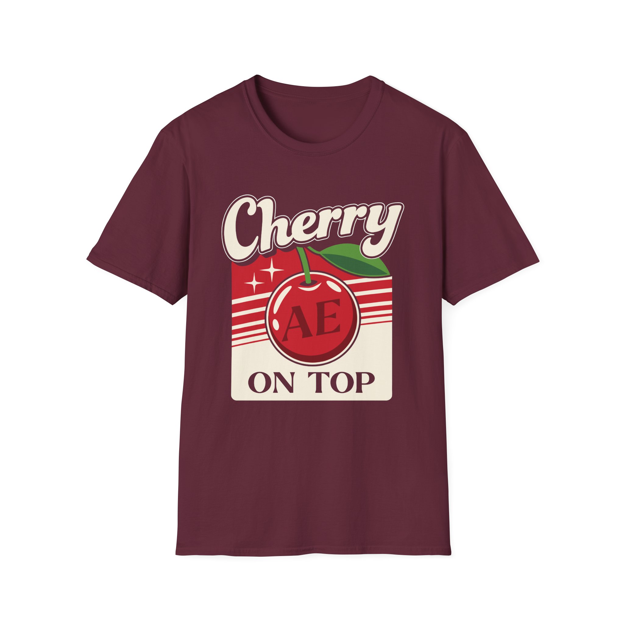 Armchair Expert Cherry on Top Unisex Softstyle T-Shirt