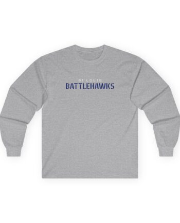 Battlehawks Raglan Unisex Ultra Cotton Long Sleeve Tee