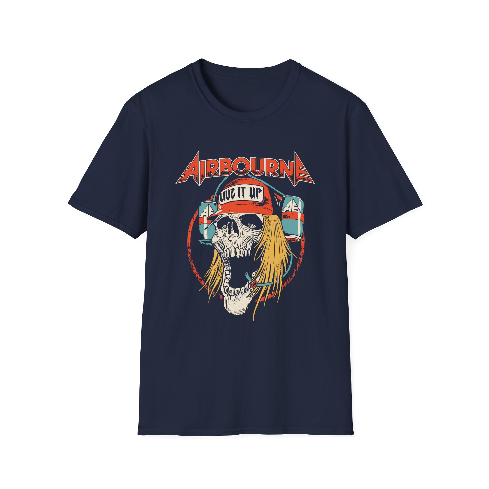 Airbourne Live It Up Unisex Softstyle T-Shirt