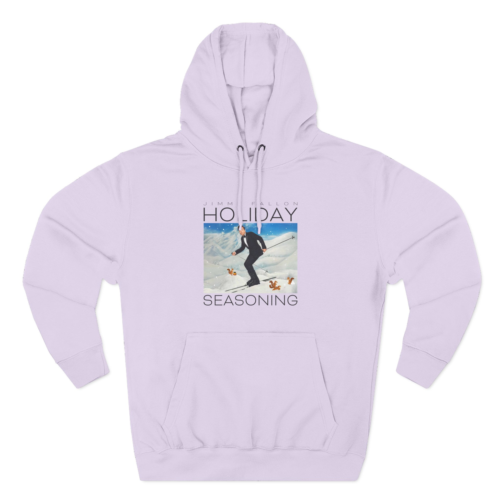 Jimmy Fallon Holiday Seasoning Three-Panel Fleece Hoodie
