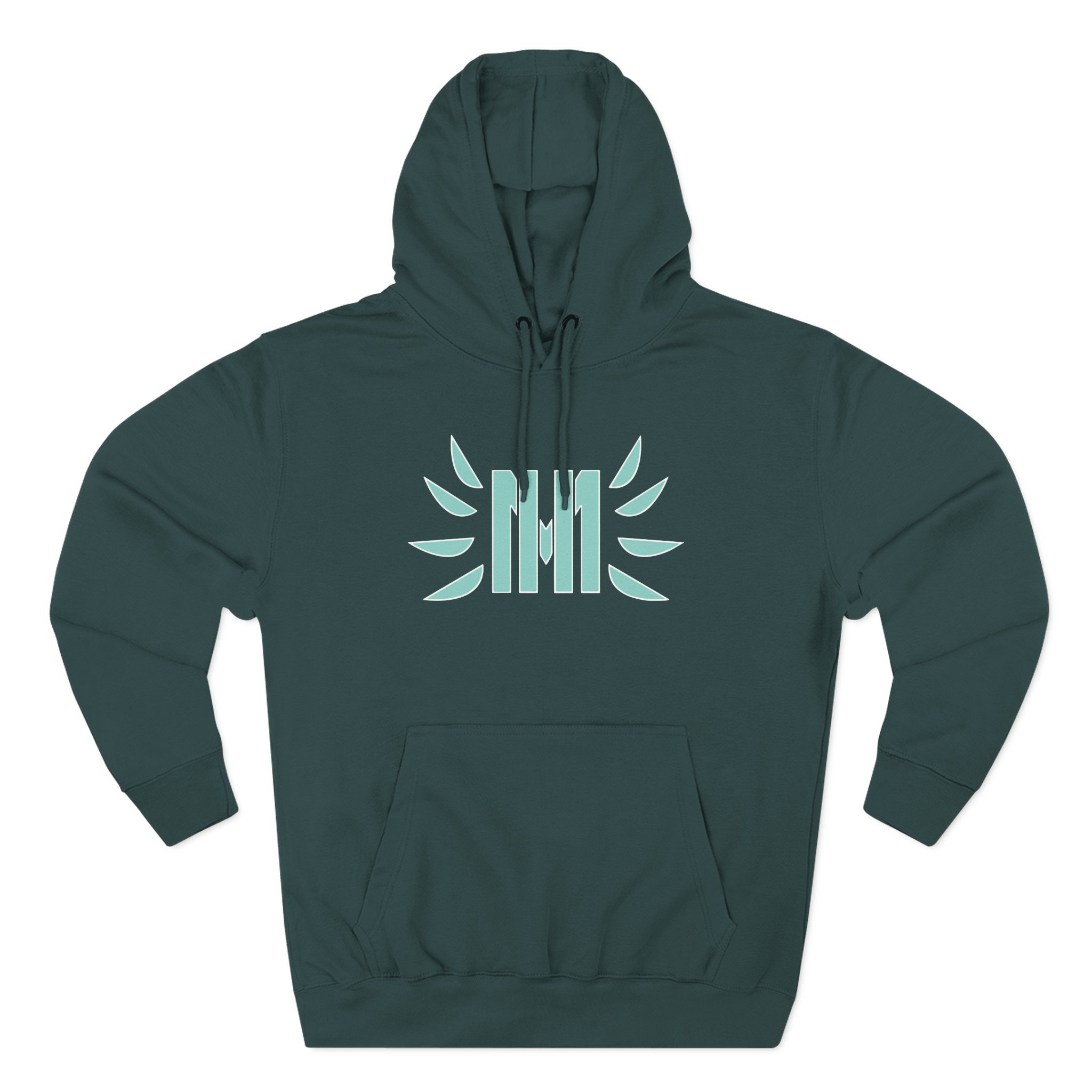 Heelmike Three-Panel Fleece Hoodie
