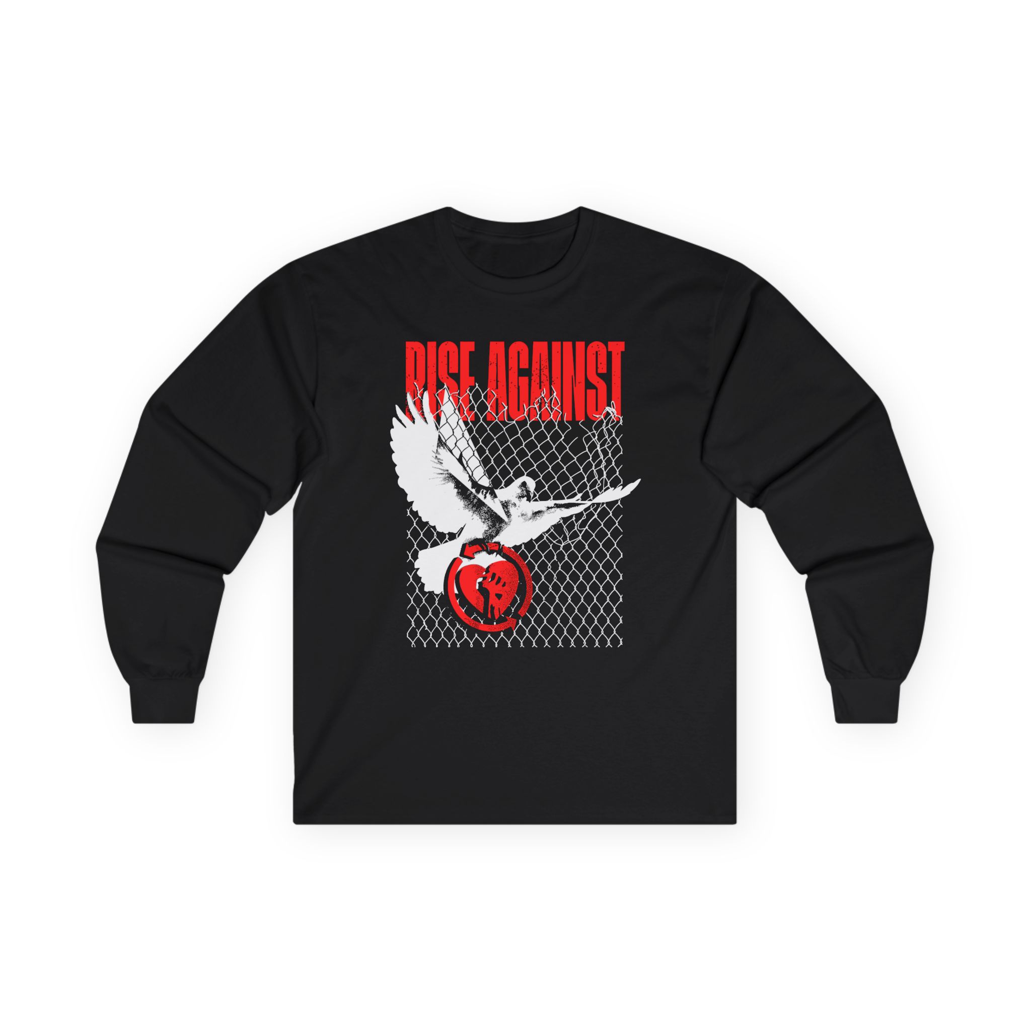 Rise Against Caged Dove Unisex Ultra Cotton Long Sleeve Tee