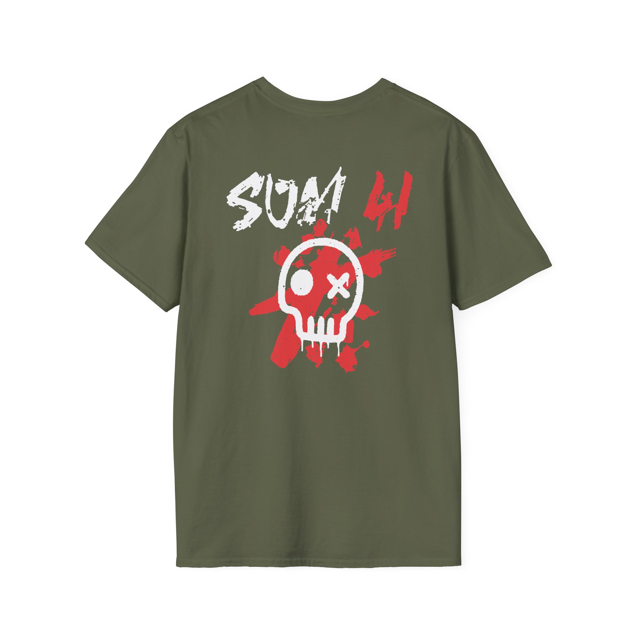 Sum 41 Skull Unisex Softstyle T-Shirt
