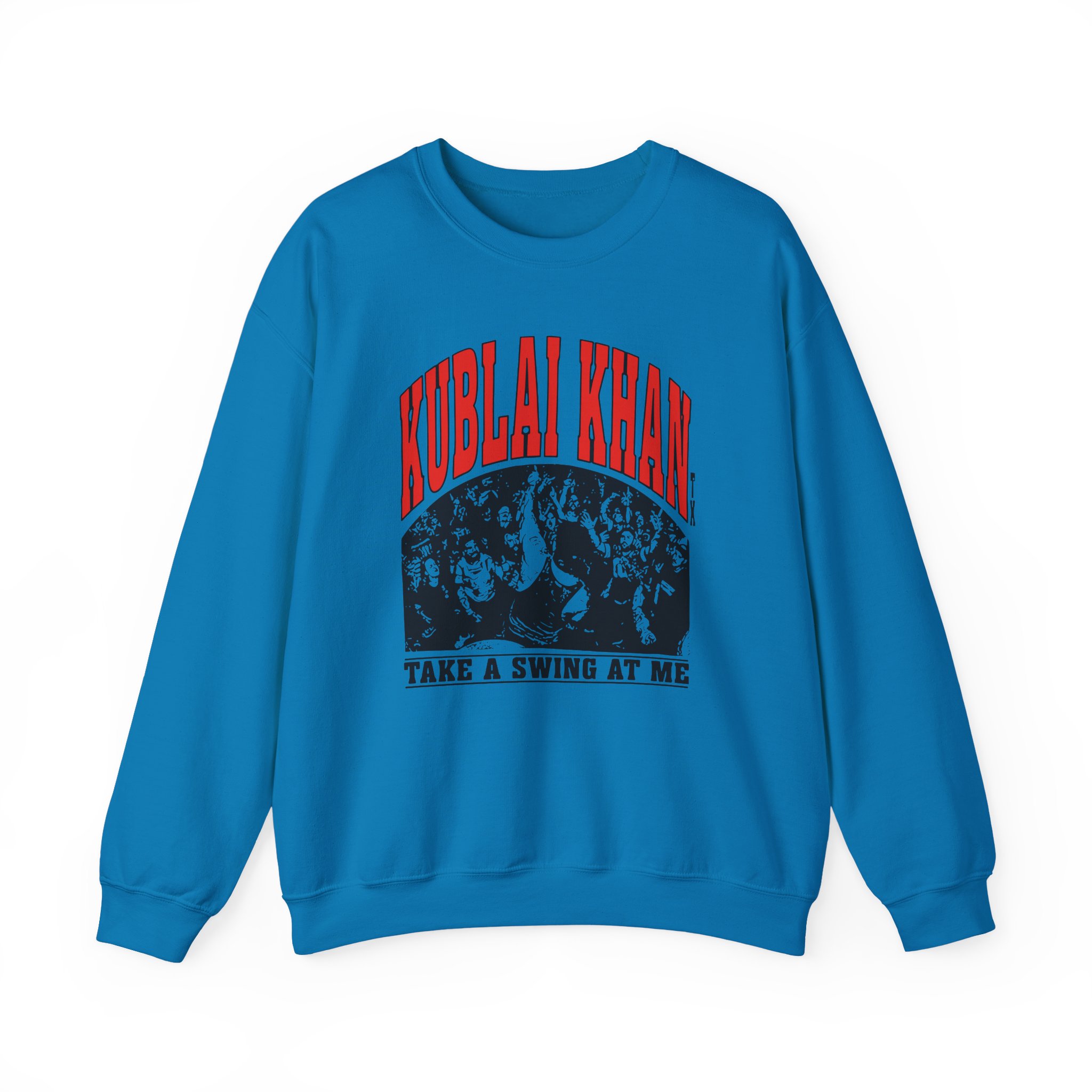 Kublai Khan - Take a Swing at Me Unisex Heavy Blendâ„¢ Crewneck Sweatshirt