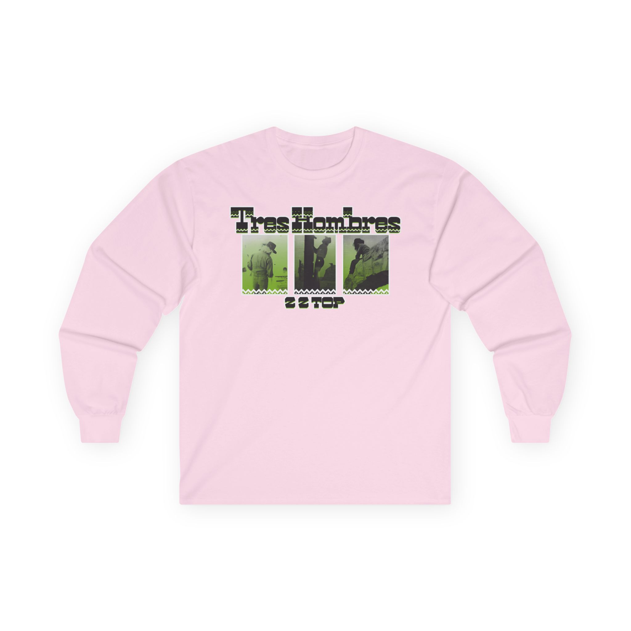 ZZ Top 3 Hombres Unisex Ultra Cotton Long Sleeve Tee