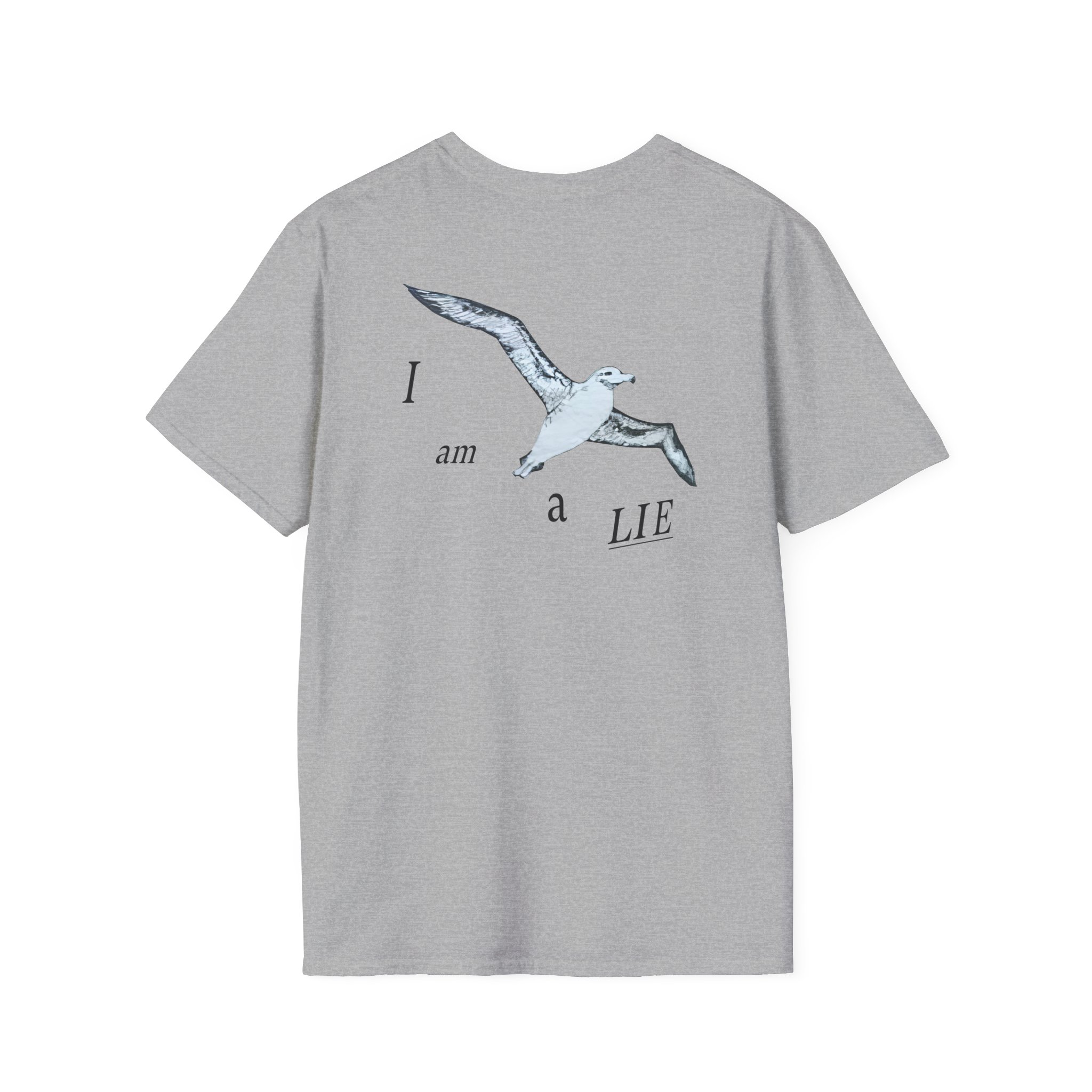 Birds Arent Real I am a Lie Unisex Softstyle T-Shirt