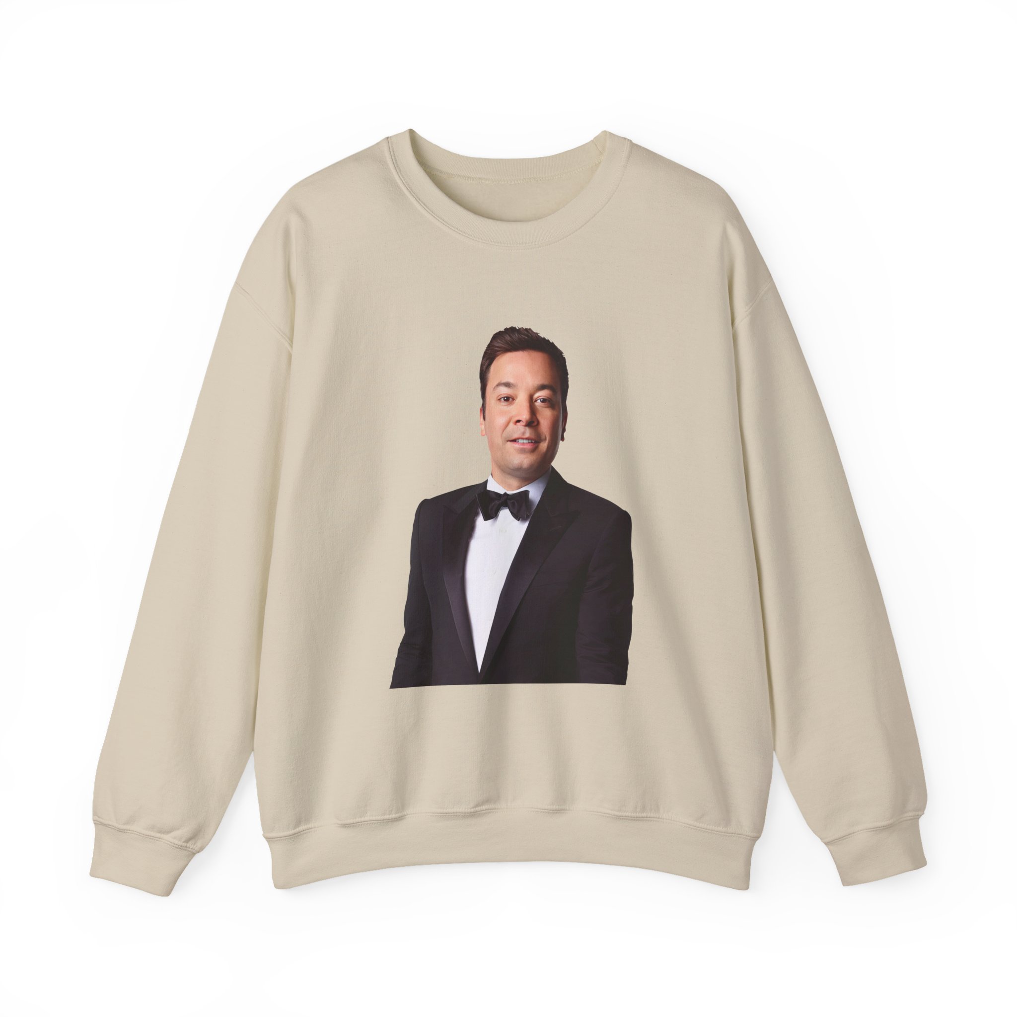 Jimmy Fallon Holiday Seasoning Unisex Heavy Blendâ„¢ Crewneck Sweatshirt