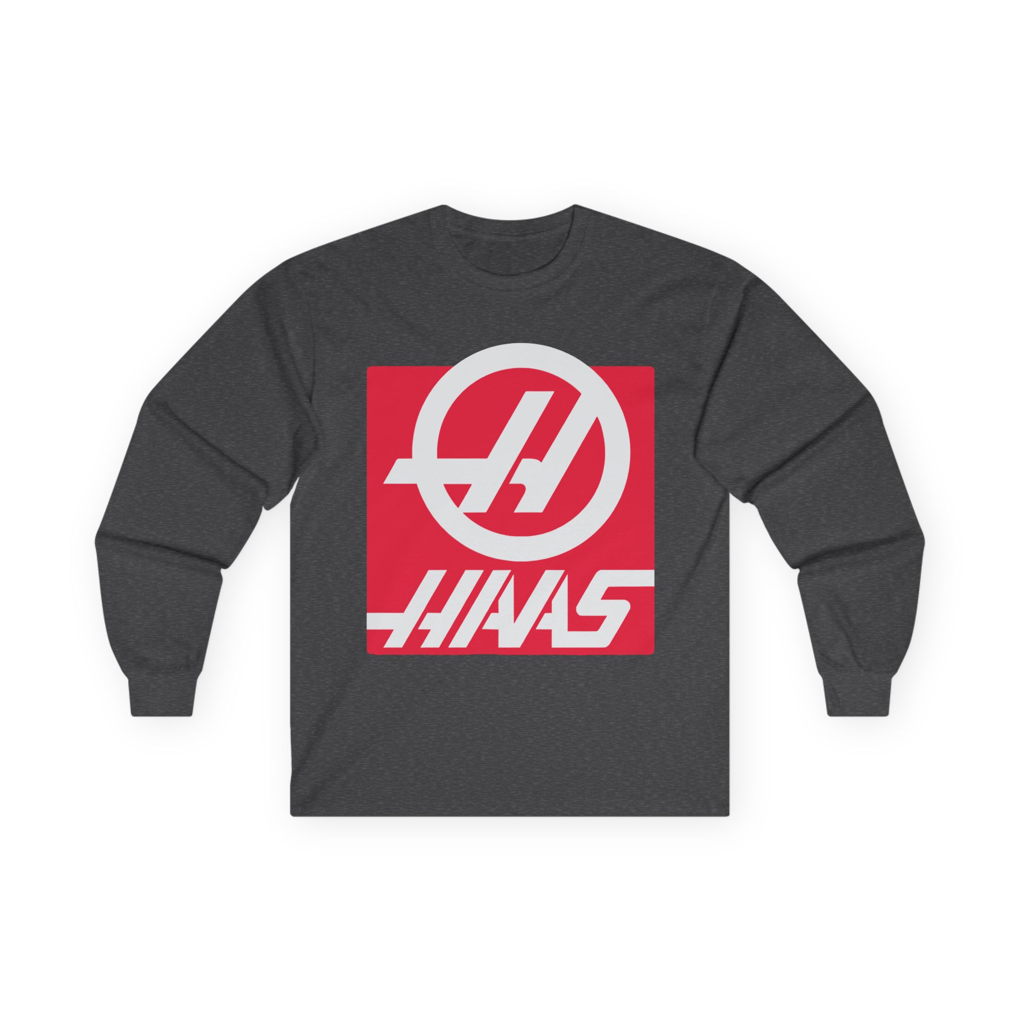 Haas F1 Unisex Ultra Cotton Long Sleeve Tee
