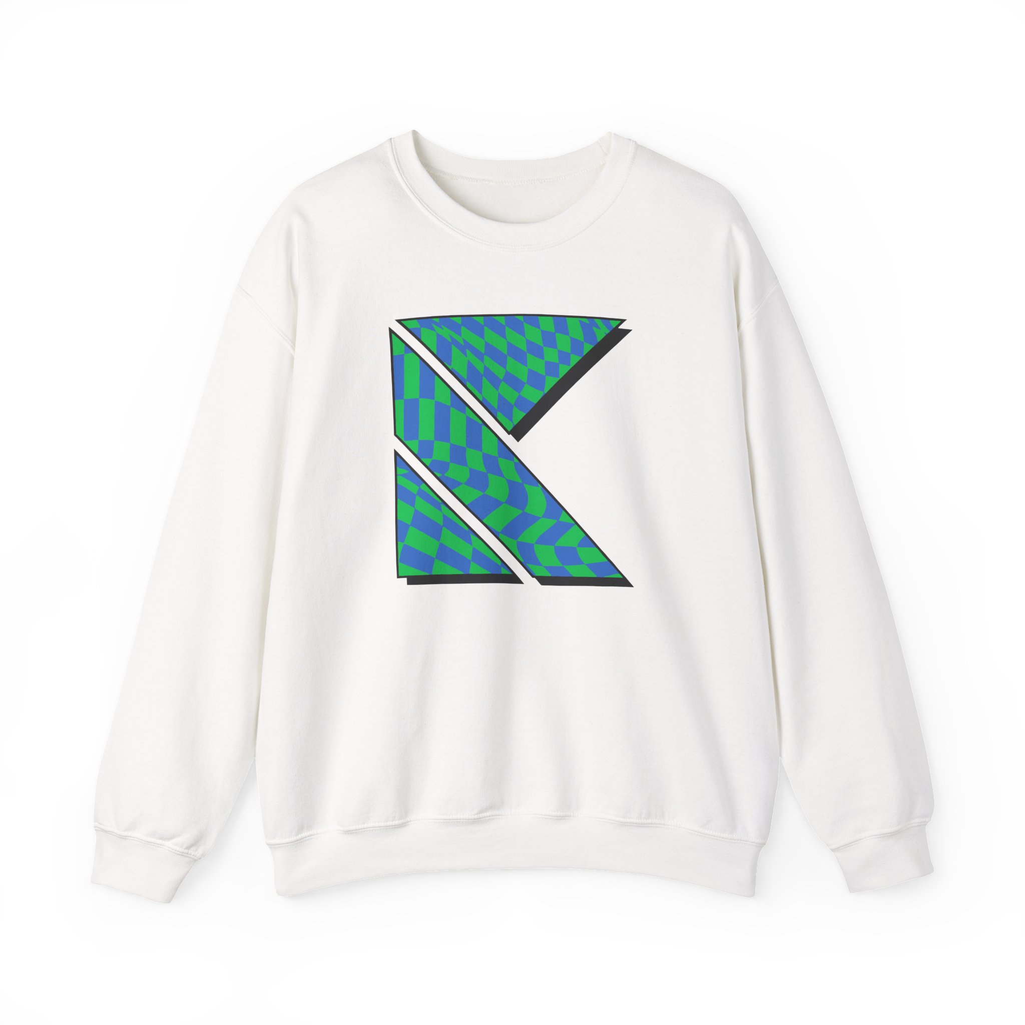 Kaskade Sunsoaked K Logo Unisex Heavy Blendâ„¢ Crewneck Sweatshirt