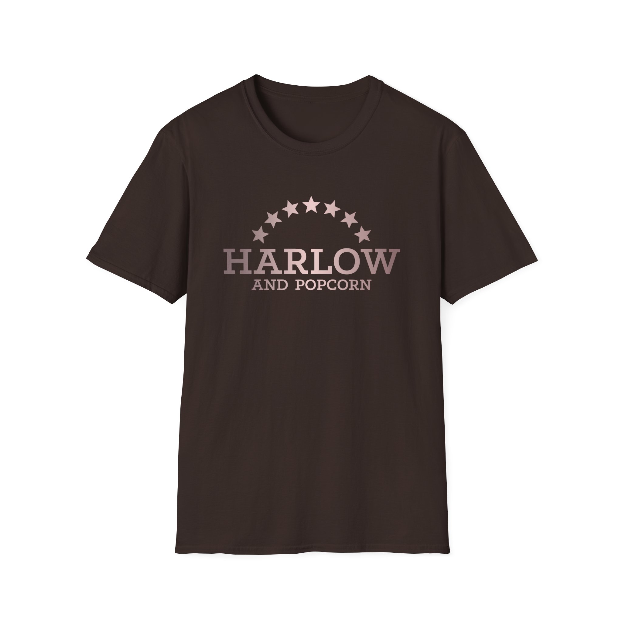 Harlow and Popcorn Unisex Softstyle T-Shirt