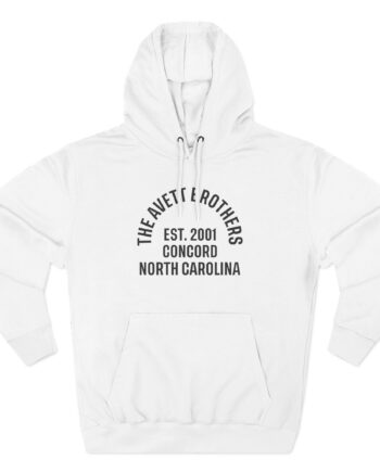 Avett Brothers Est 2001 Ringer Three-Panel Fleece Hoodie