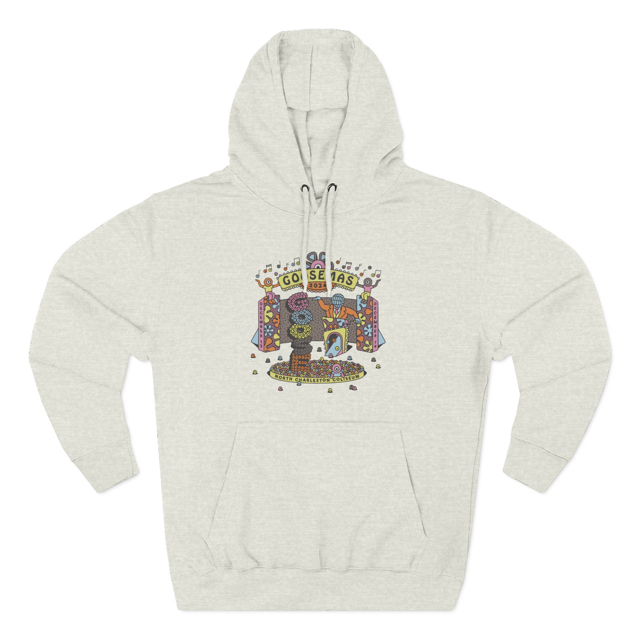 Goosemas Bingo Stage Three-Panel Fleece Hoodie