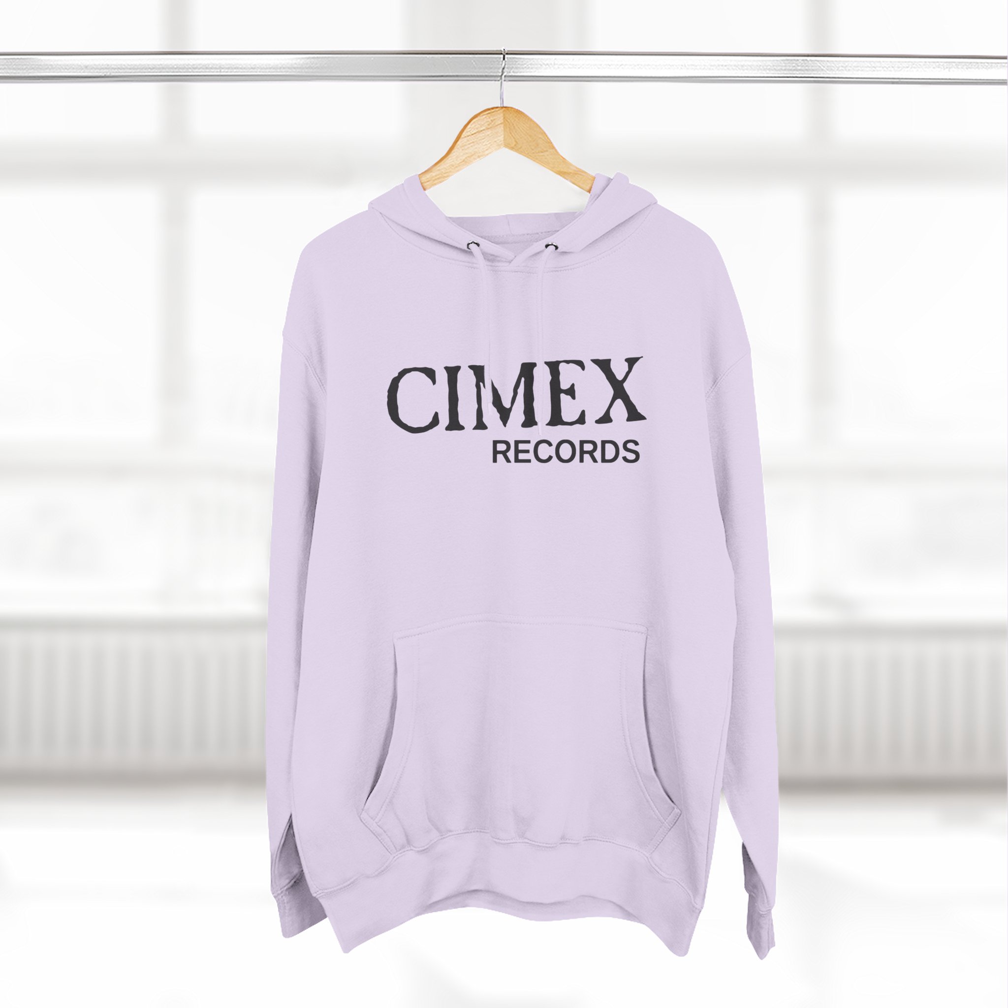 Anti Cimex Records Three-panel Fleece Hoodie