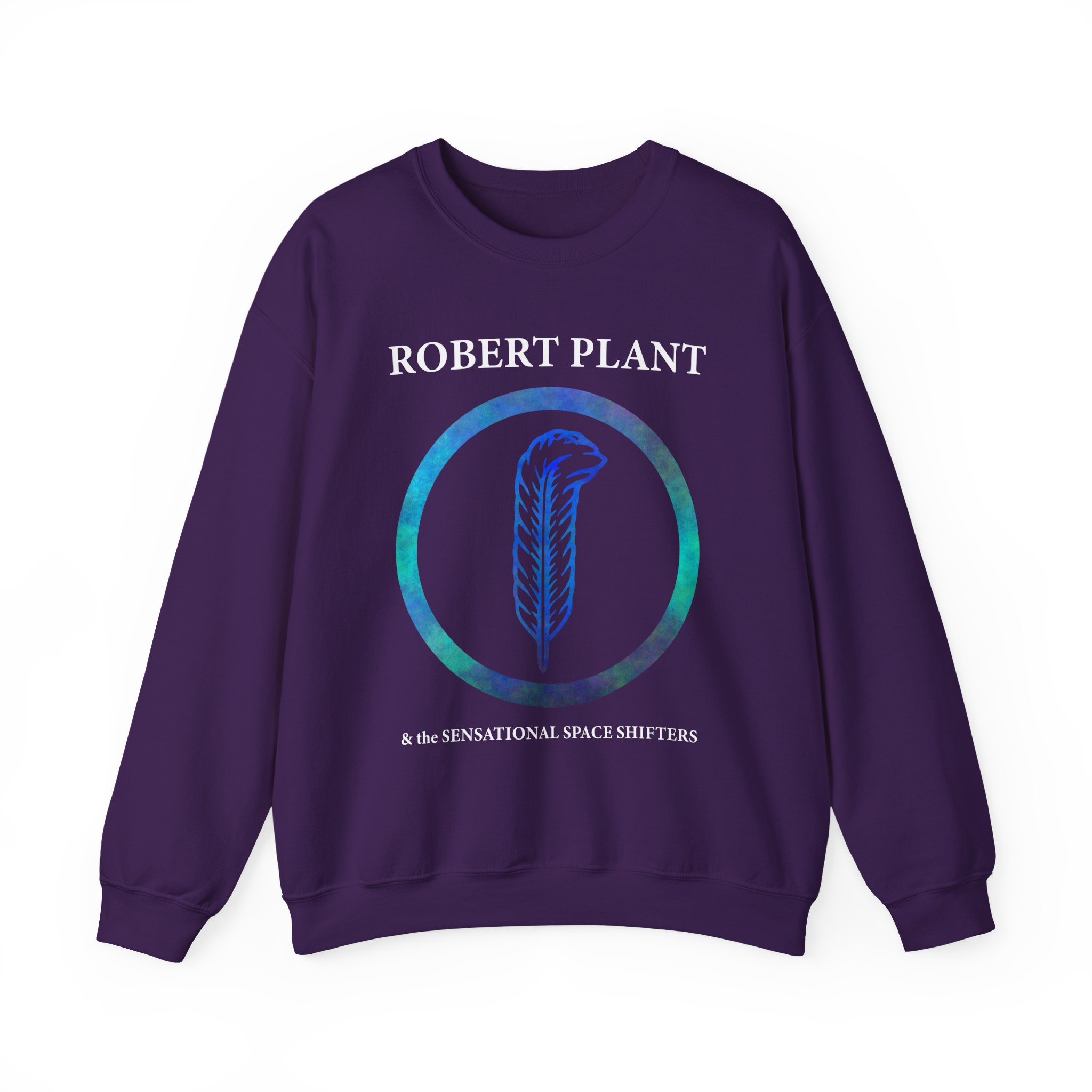 Robert Plant Carry Fire Us September Tour Dates Unisex Heavy Blendâ„¢ Crewneck Sweatshirt