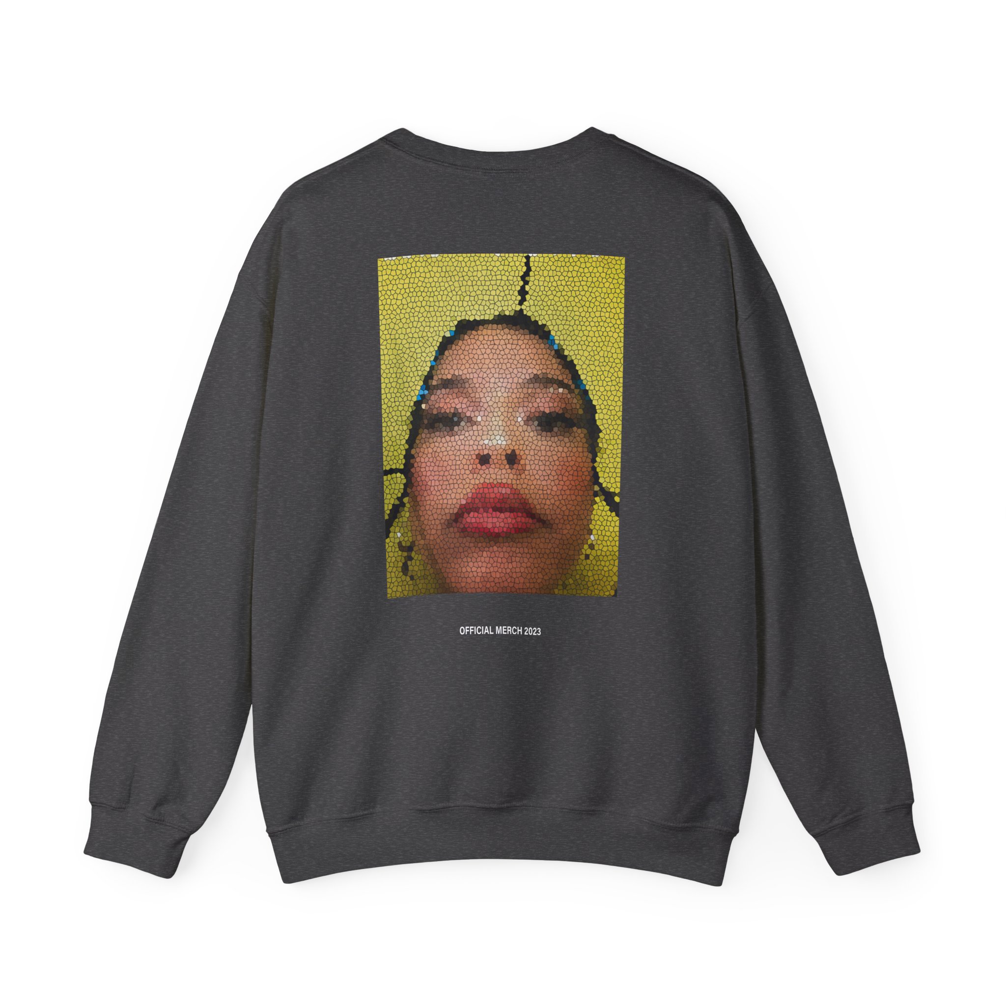 Nina Chuba Mosaic Unisex Heavy Blendâ„¢ Crewneck Sweatshirt