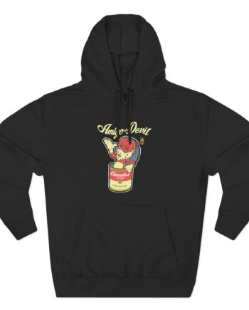 Amigo The Devil Canibal Within Three-Panel Fleece Hoodie