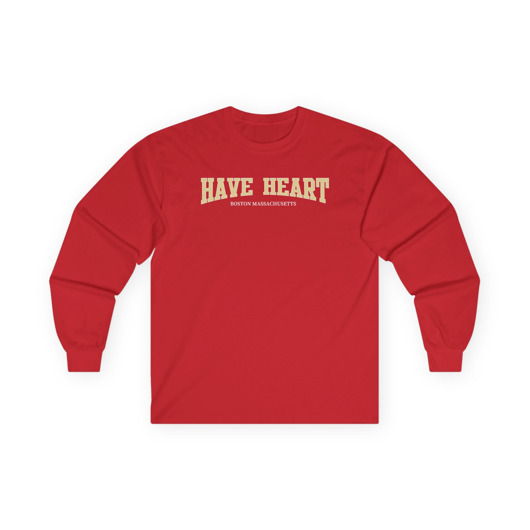 Have Heart Boston Edge Unisex Ultra Cotton Long Sleeve Tee