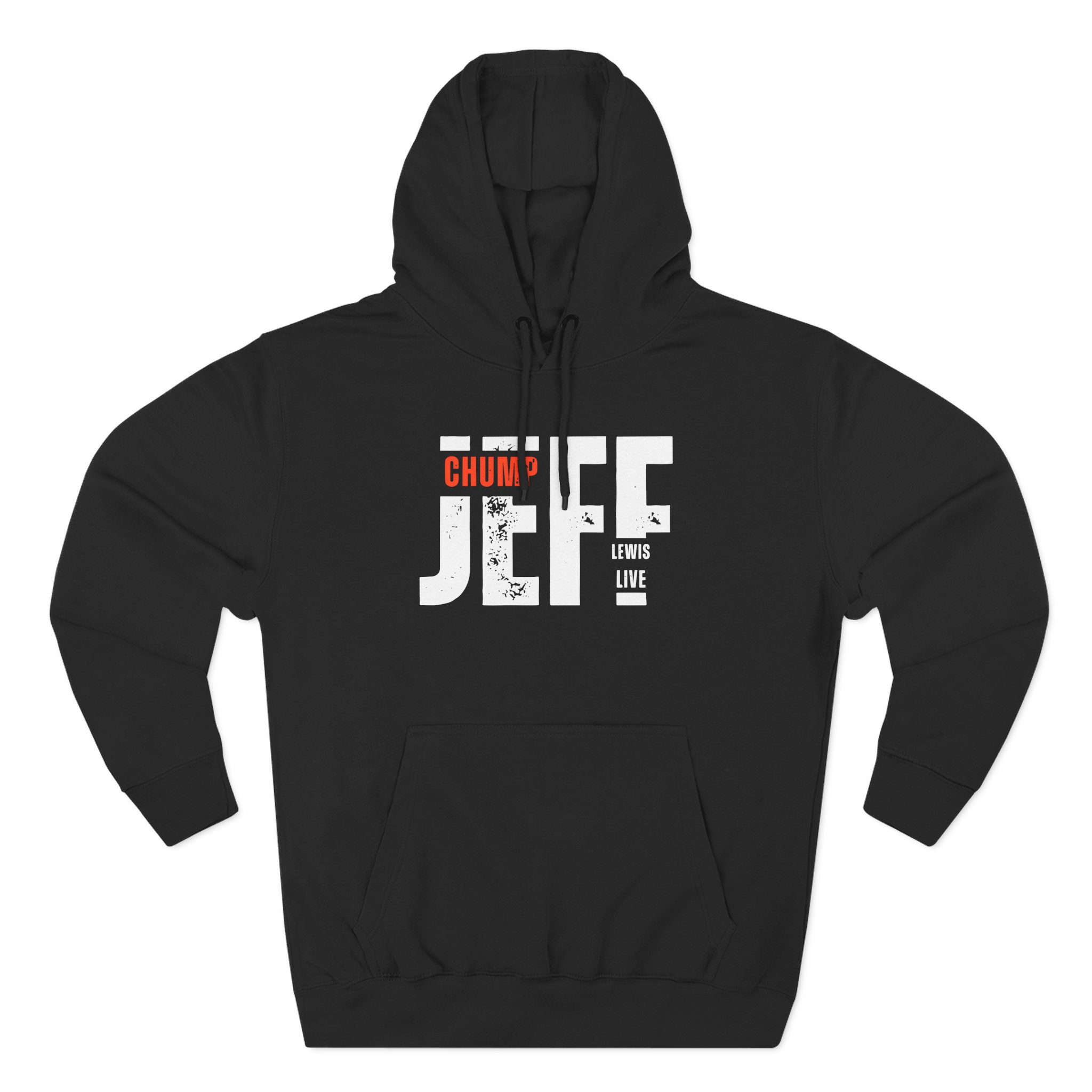 Jeffrey Lewis Jll Chump Three-Panel Fleece Hoodie