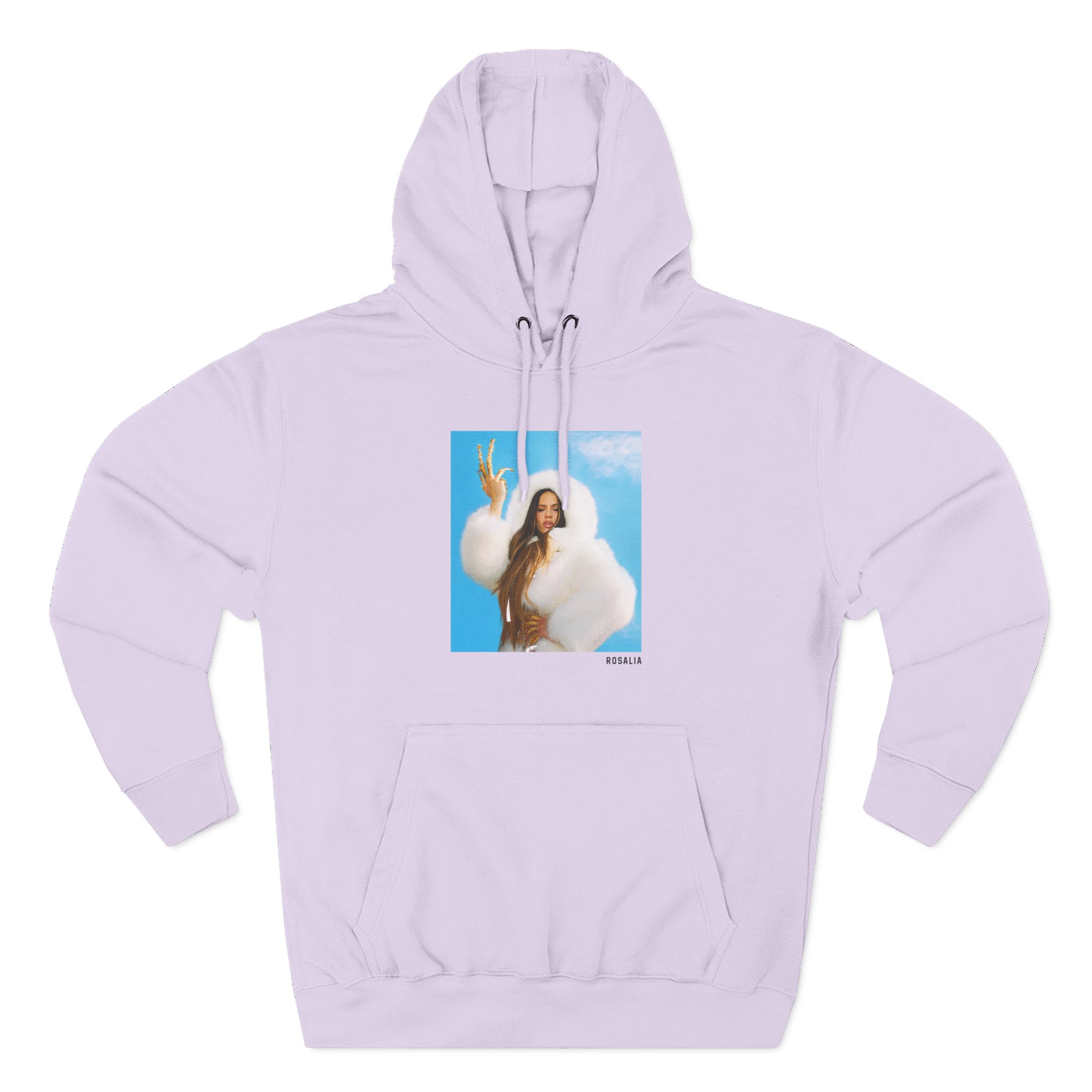 Rosalia Tan Photo Three-Panel Fleece Hoodie