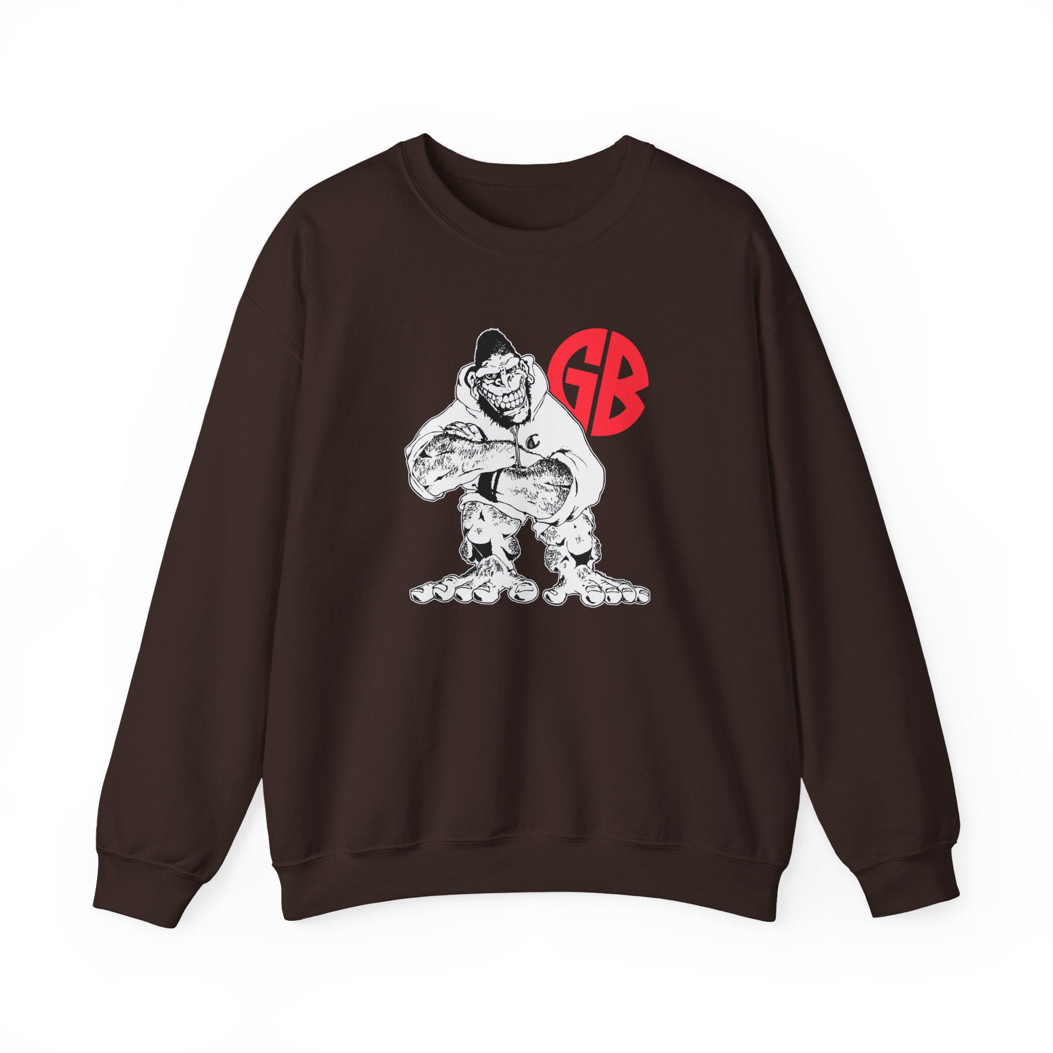 Gorilla Biscuits Big Gorilla Unisex Heavy Blendâ„¢ Crewneck Sweatshirt