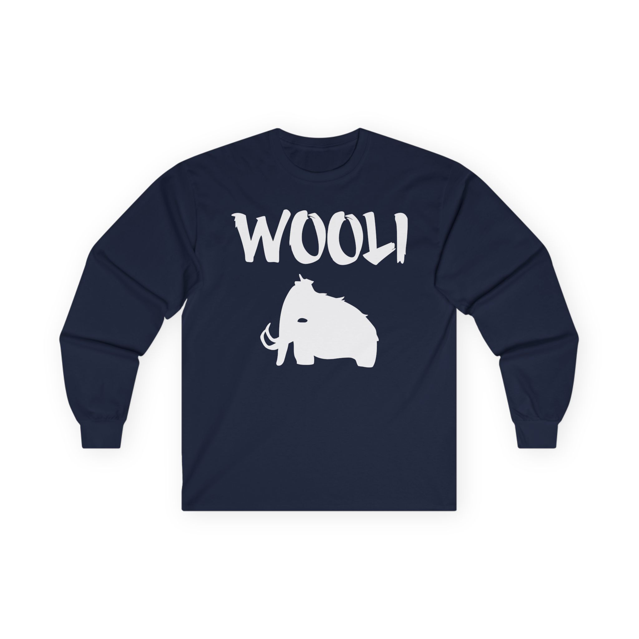 Wooli Logo Unisex Ultra Cotton Long Sleeve Tee
