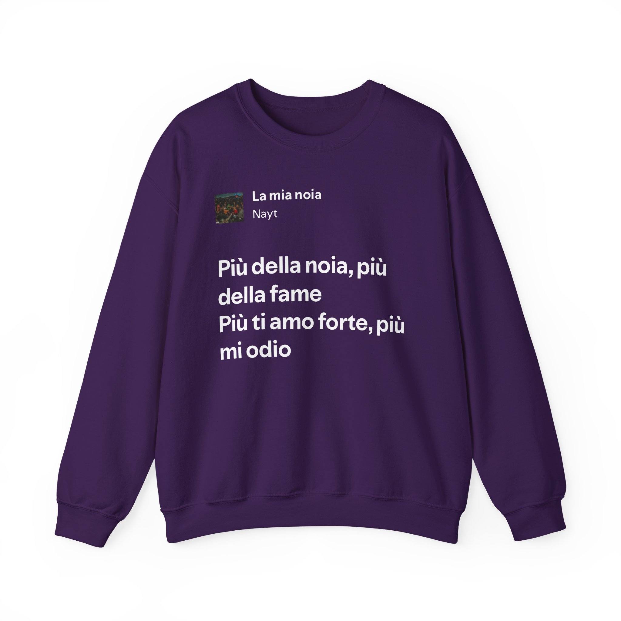 Nayt La Mia Noia Unisex Heavy Blendâ„¢ Crewneck Sweatshirt