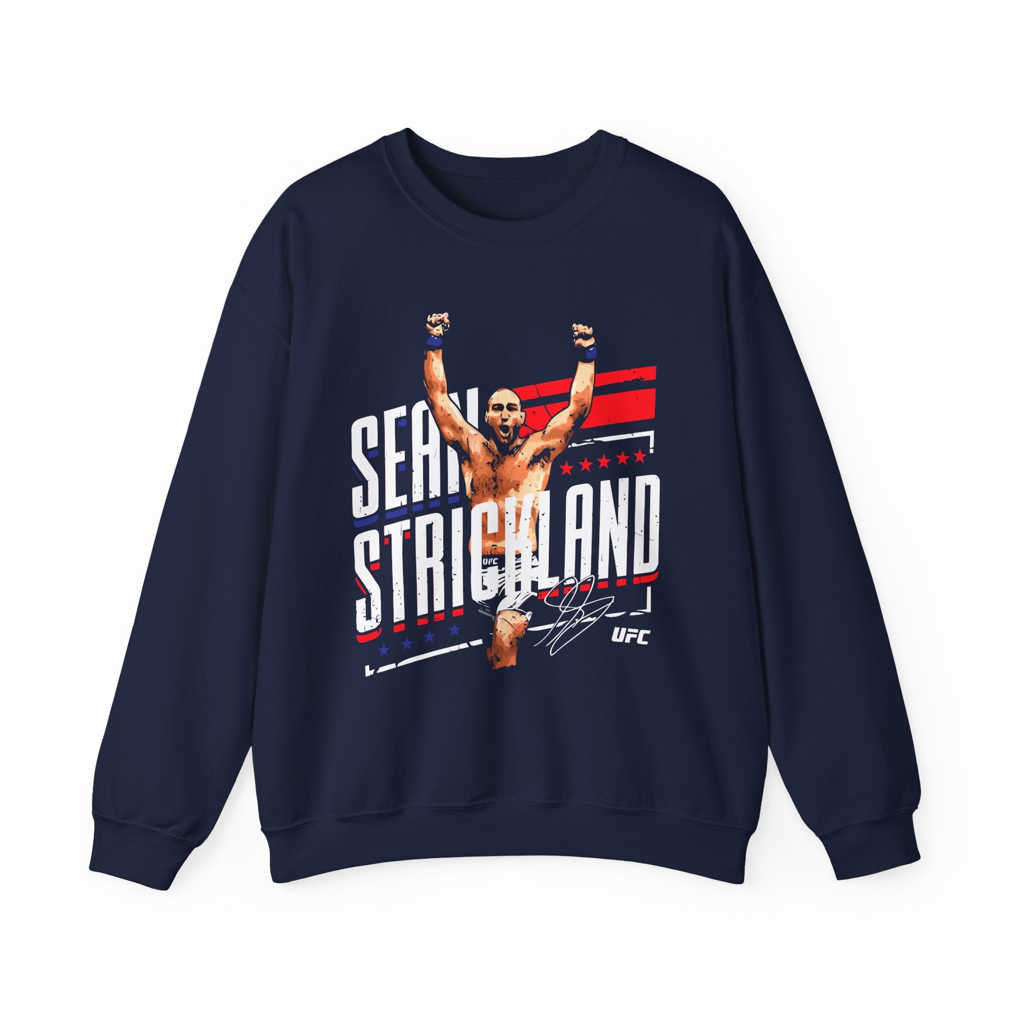Sean Strickland Stars & Stripes Unisex Heavy Blendâ„¢ Crewneck Sweatshirt