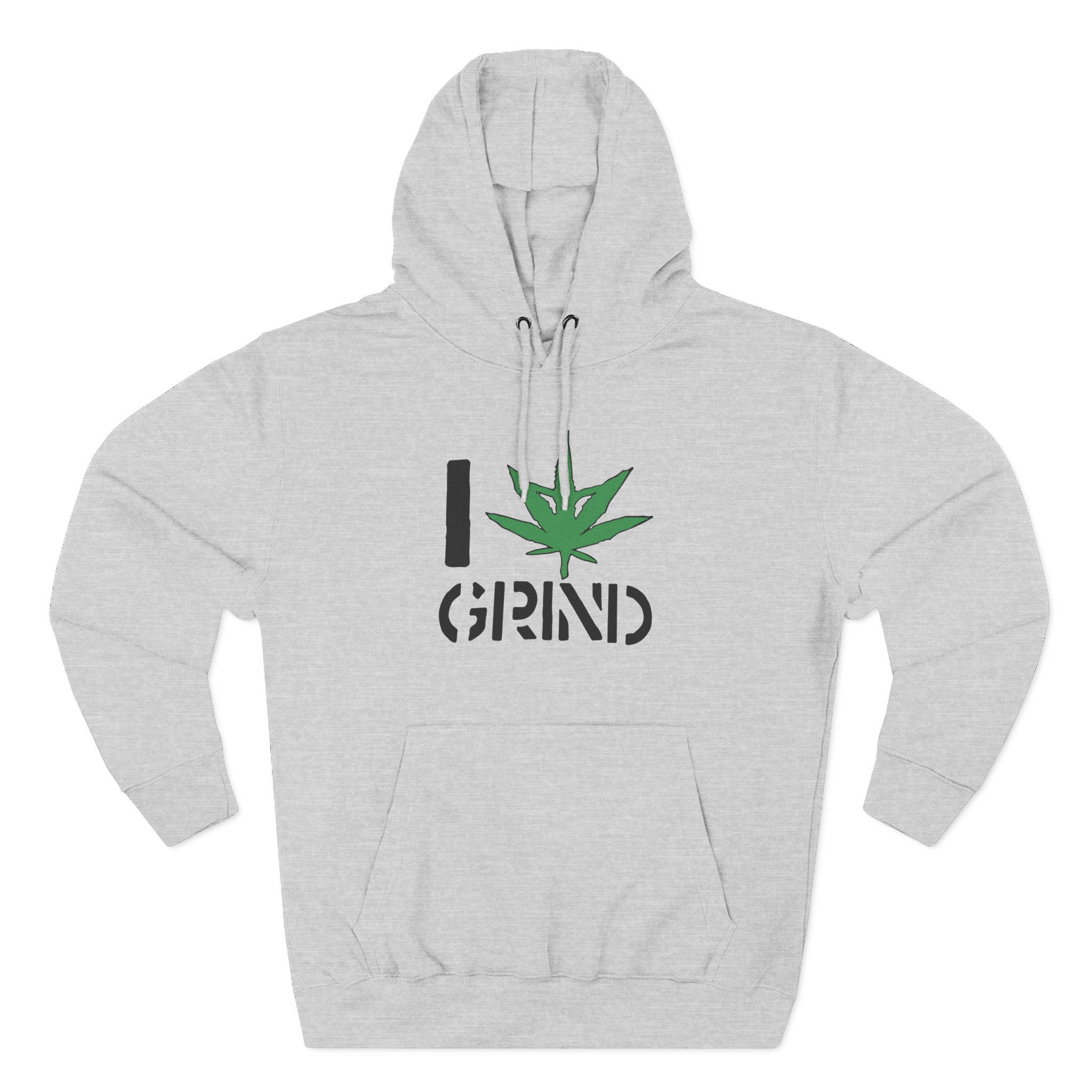 Brutal Truth I Weed Grind Three-Panel Fleece Hoodie