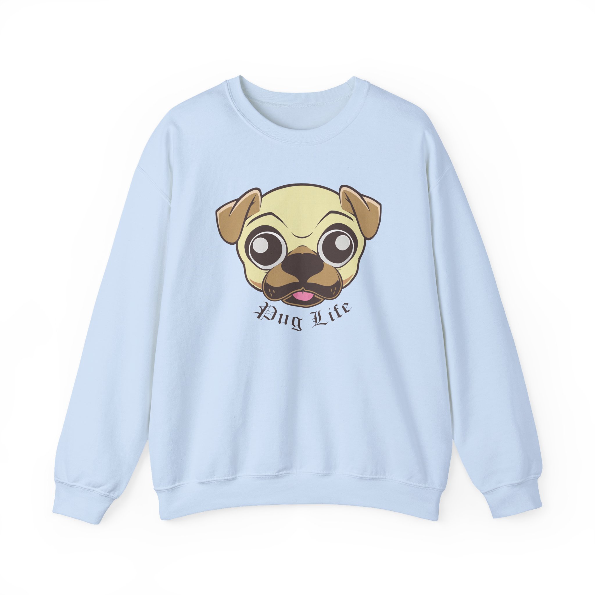 Morgz Pug Life Unisex Heavy Blendâ„¢ Crewneck Sweatshirt