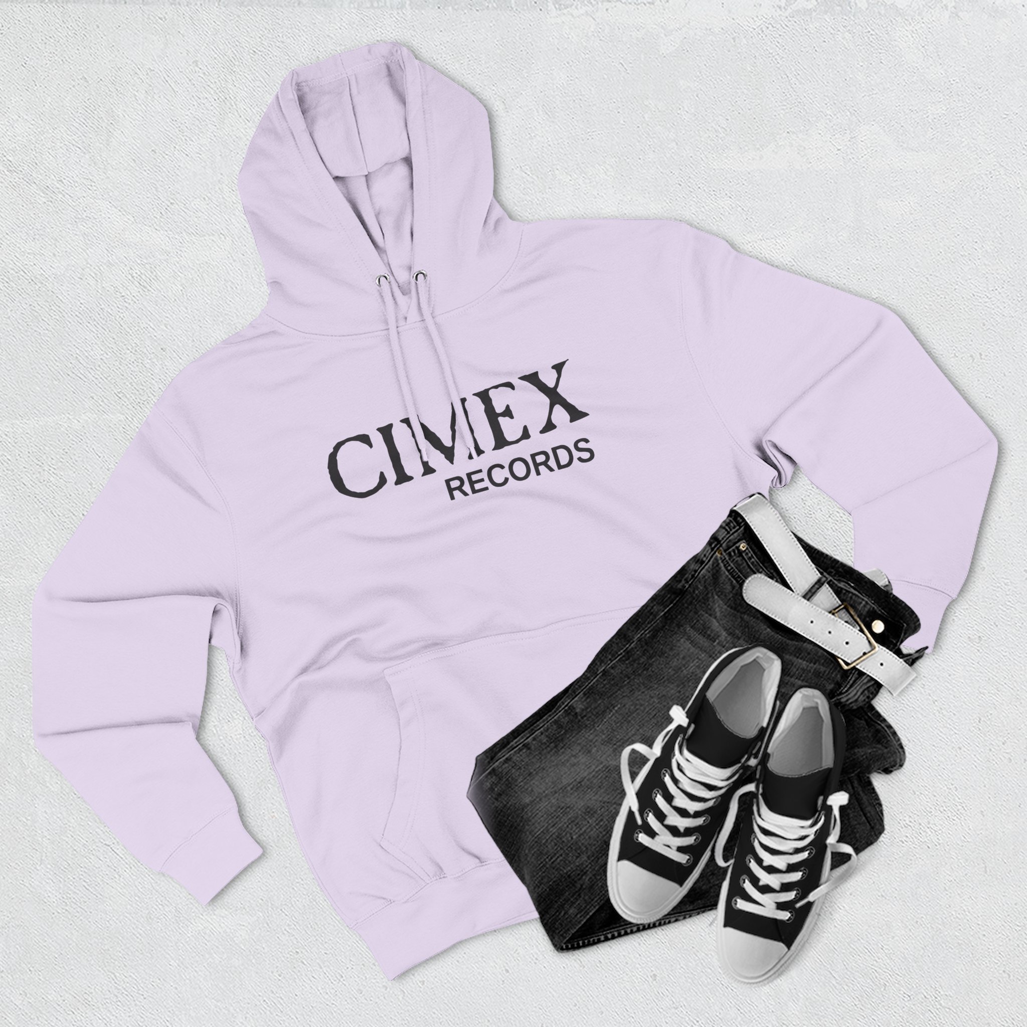 Anti Cimex Records Three-panel Fleece Hoodie