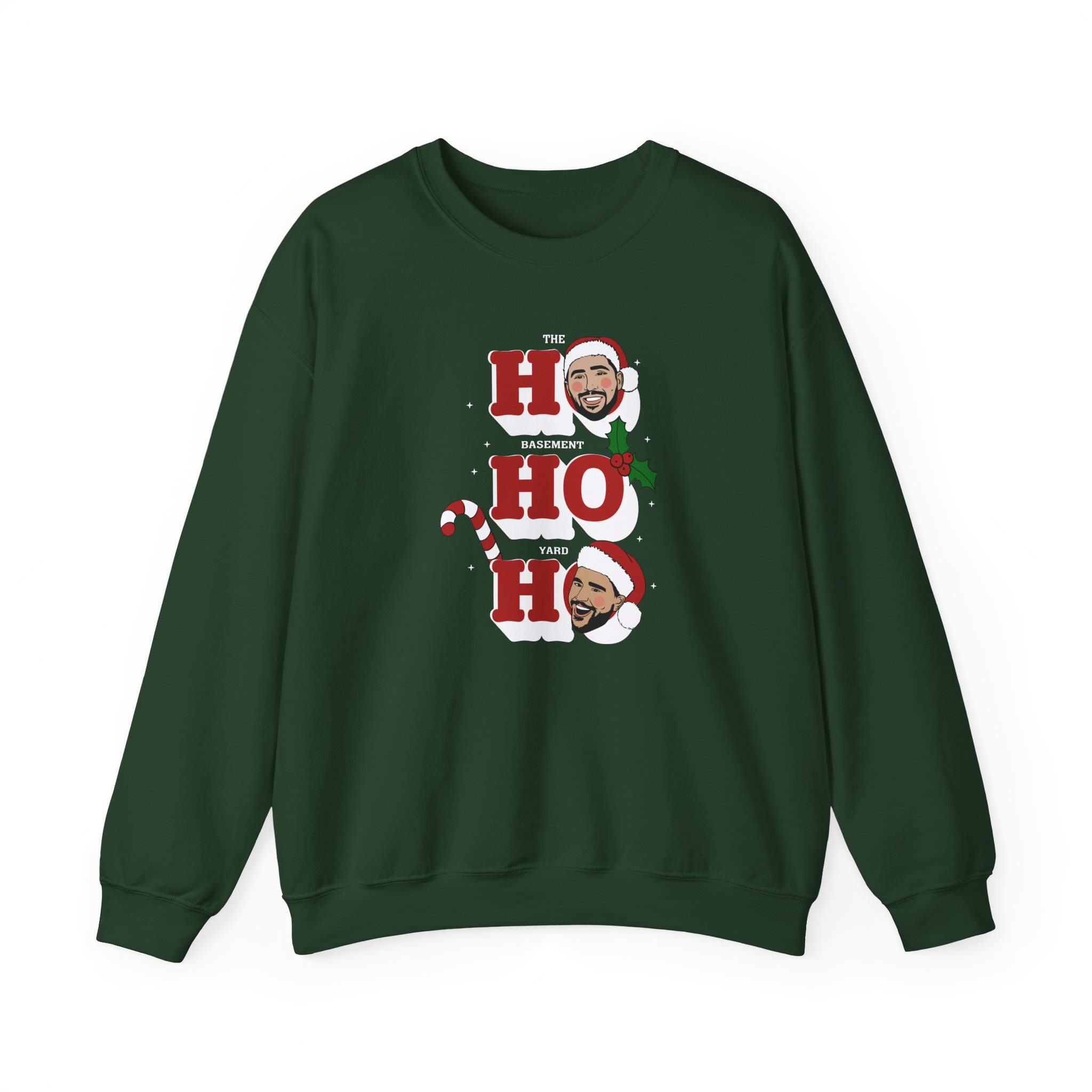 Ho Ho Ho Basement Yard Unisex Heavy Blendâ„¢ Crewneck Sweatshirt