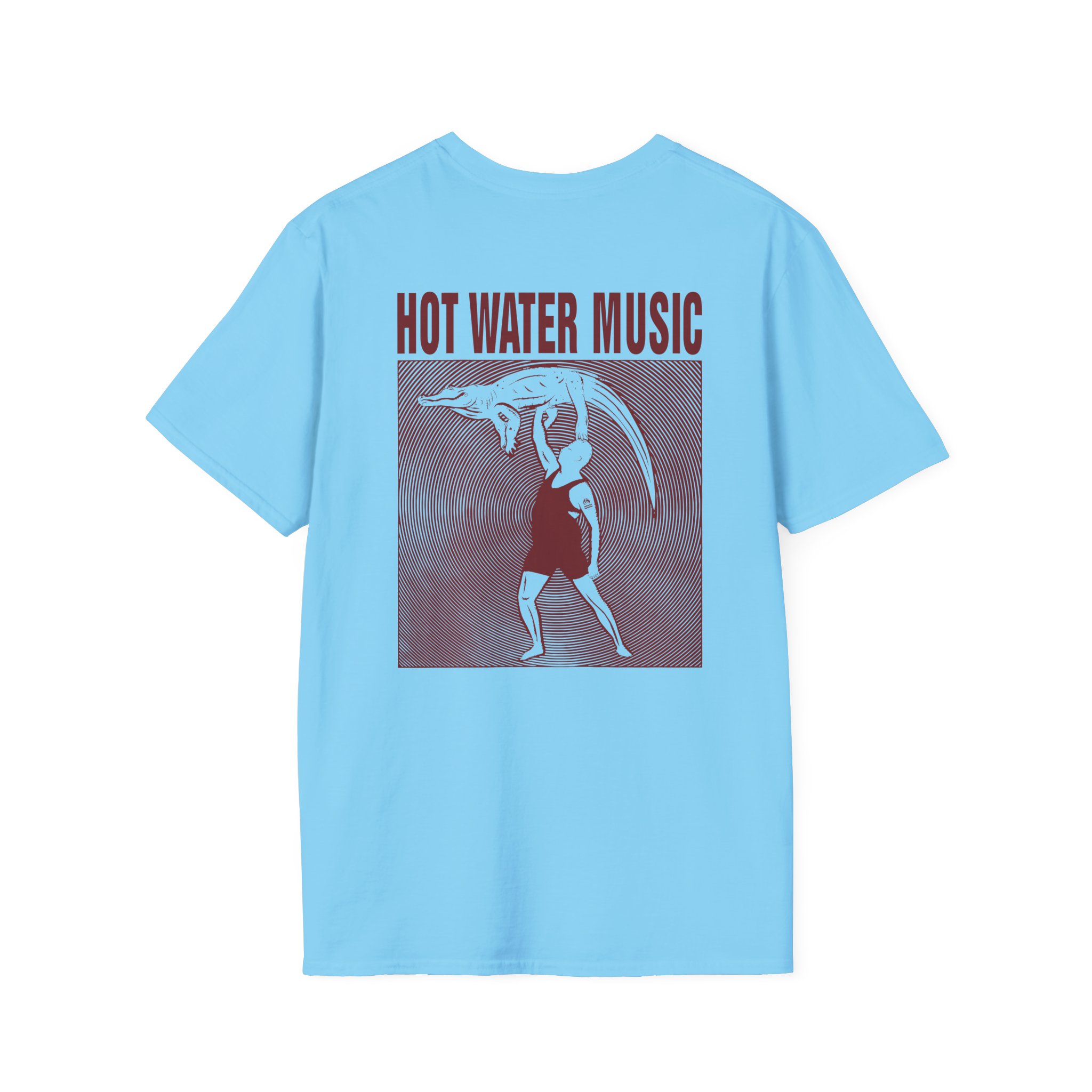Hot Water Music Florida Man Unisex Softstyle T-Shirt