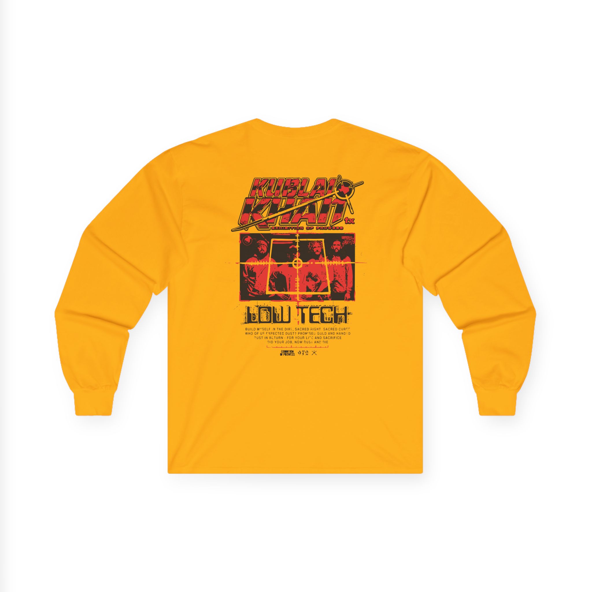 Kublai Khan Low Tech Unisex Ultra Cotton Long Sleeve Tee