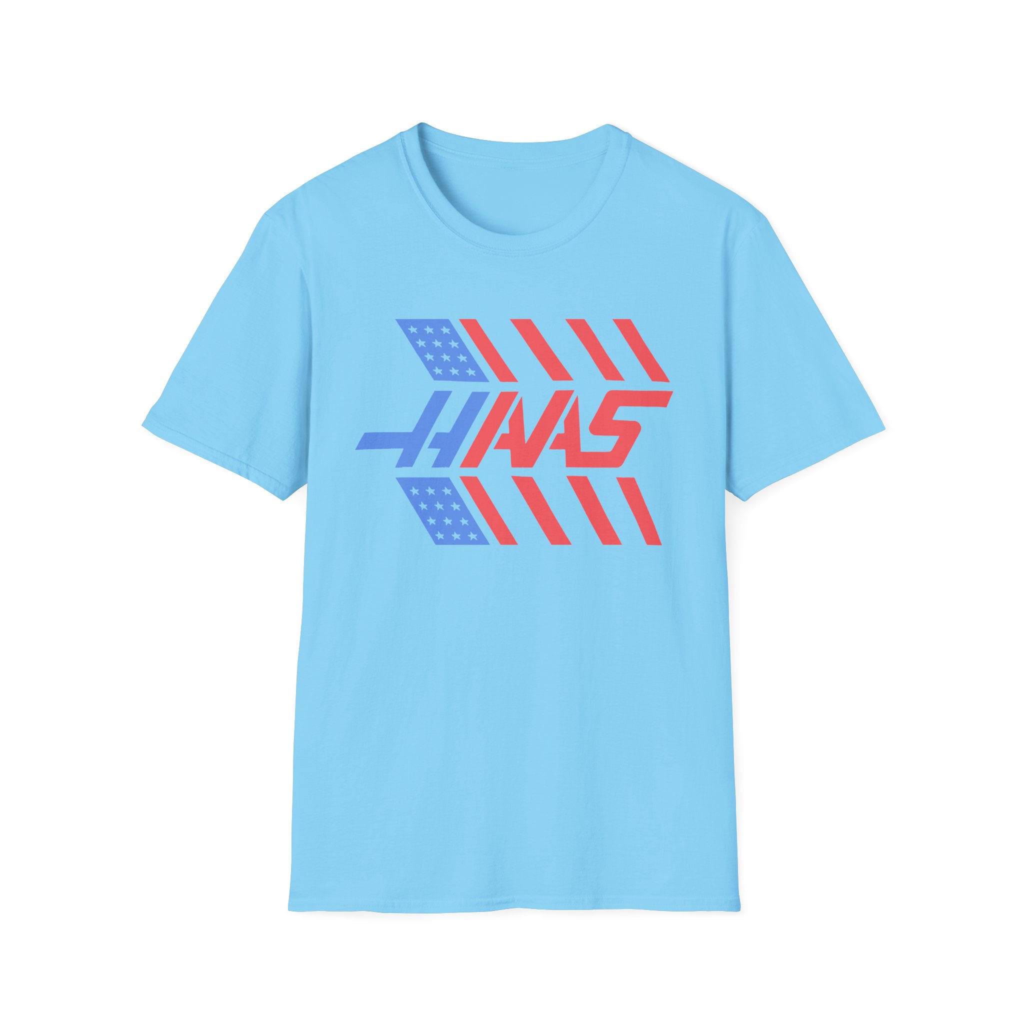 Haas F1 Stars and Stripes Unisex Softstyle T-Shirt