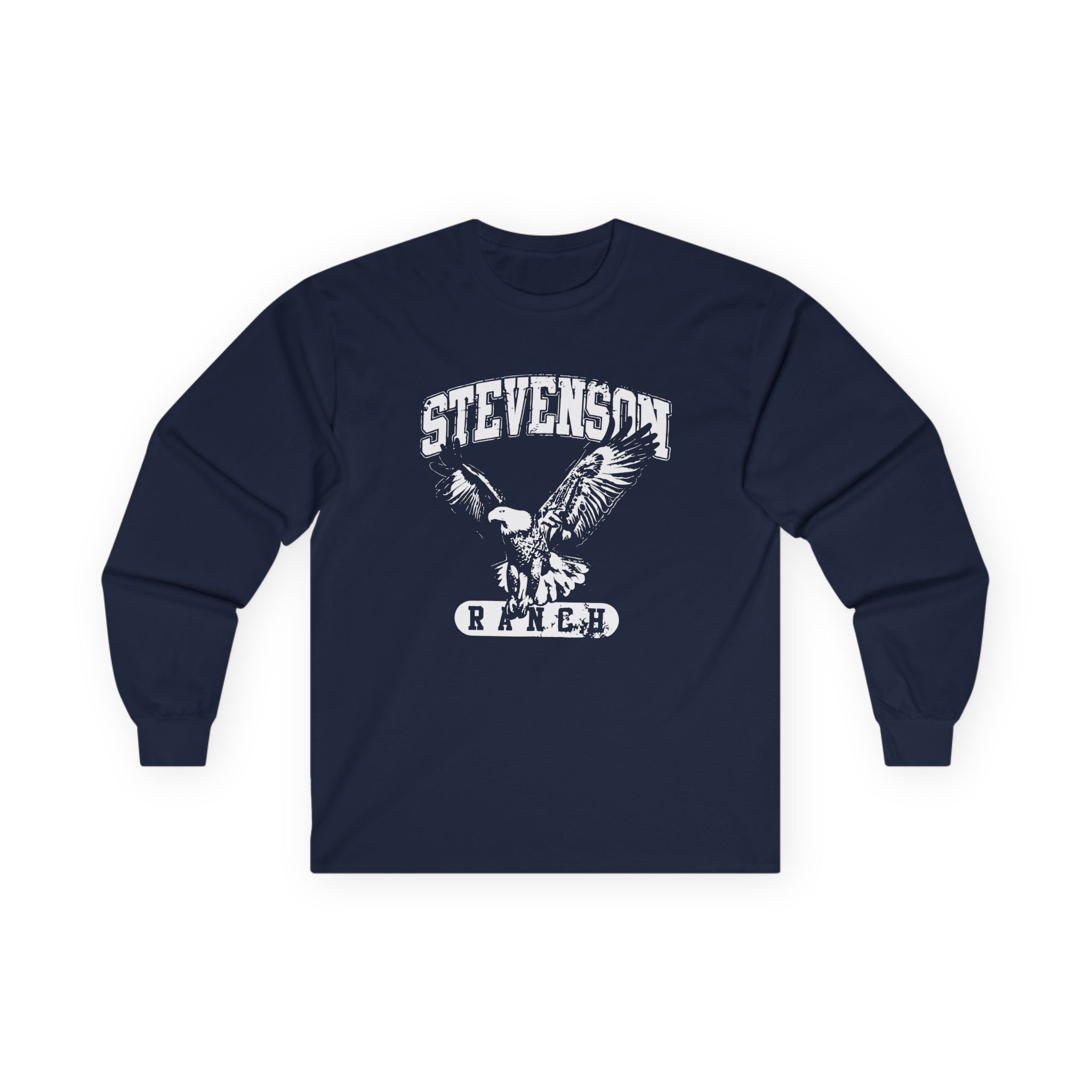 Mike Stud Allegiance Crop Unisex Ultra Cotton Long Sleeve Tee